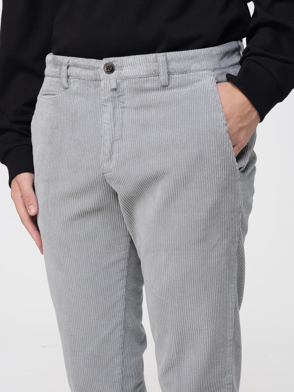 BRIGLIA 1949 PANTS: Pants men Briglia 1949, Grey - Img 3