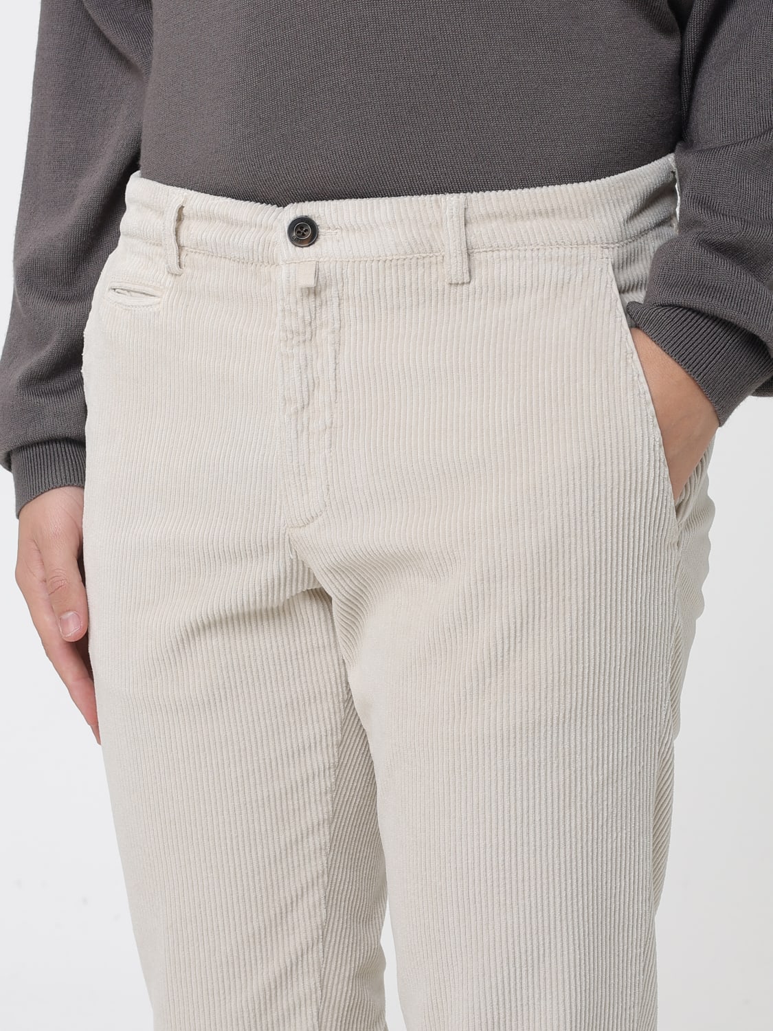 BRIGLIA 1949 パンツ: パンツ メンズ Briglia 1949, ベージュ - Img 3