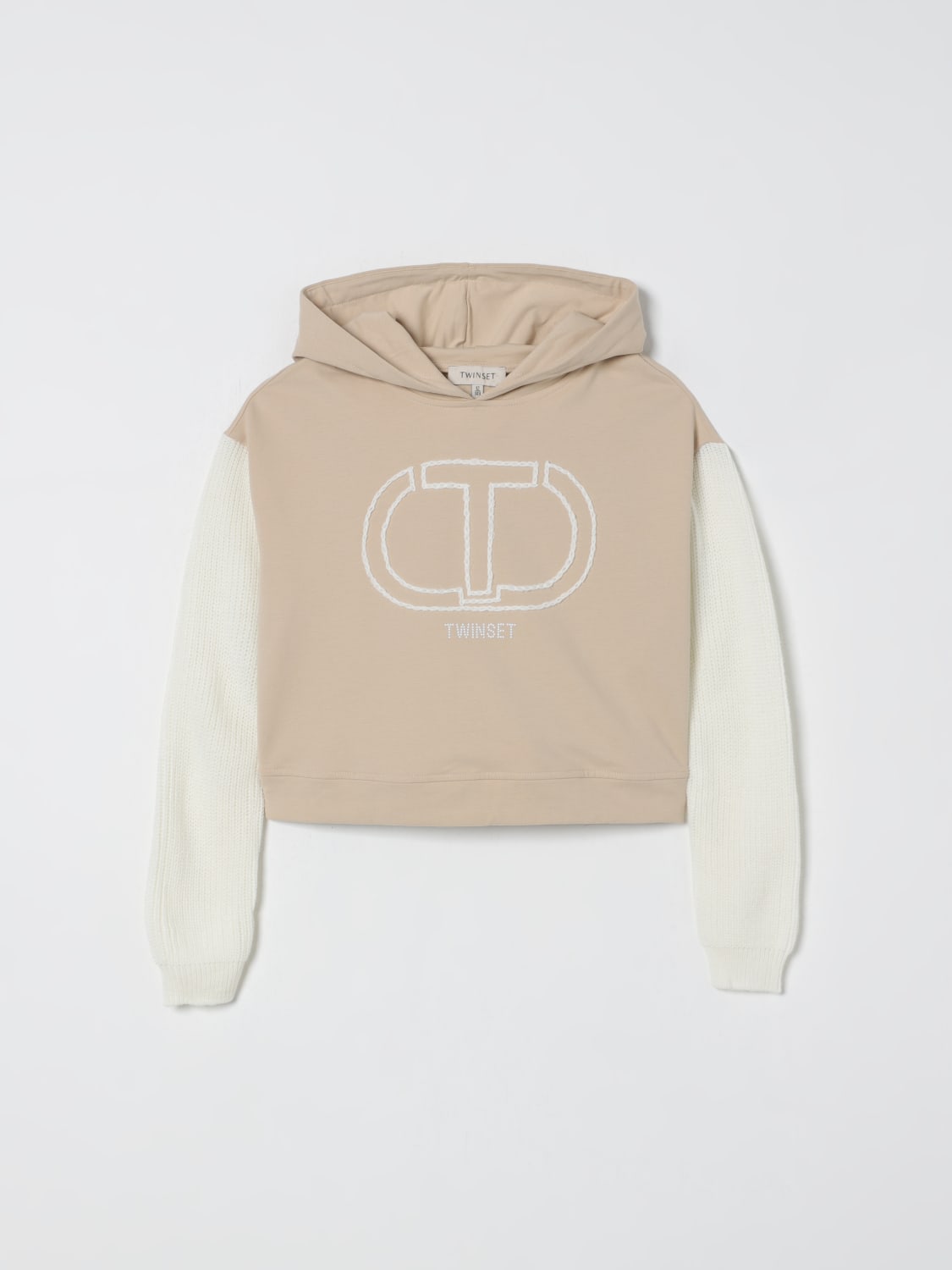 TWINSET セーター: セーター ボーイ Twinset, ベージュ - Img 1