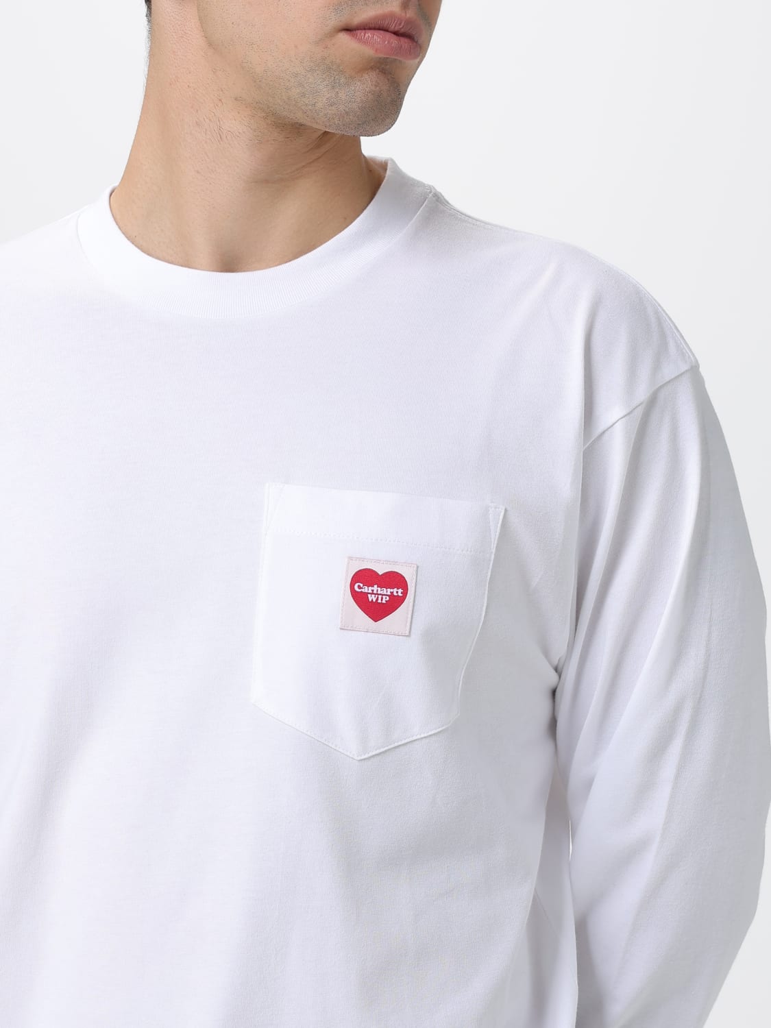 CARHARTT WIP T-SHIRT: T-shirt men Carhartt Wip, White - Img 3