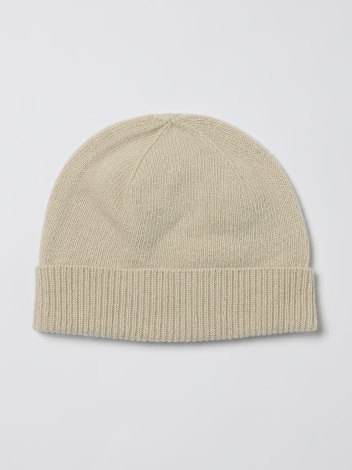 ROBERTO COLLINA CAPPELLO: Cappello Roberto Collina in lana merino, Beige - Img 2