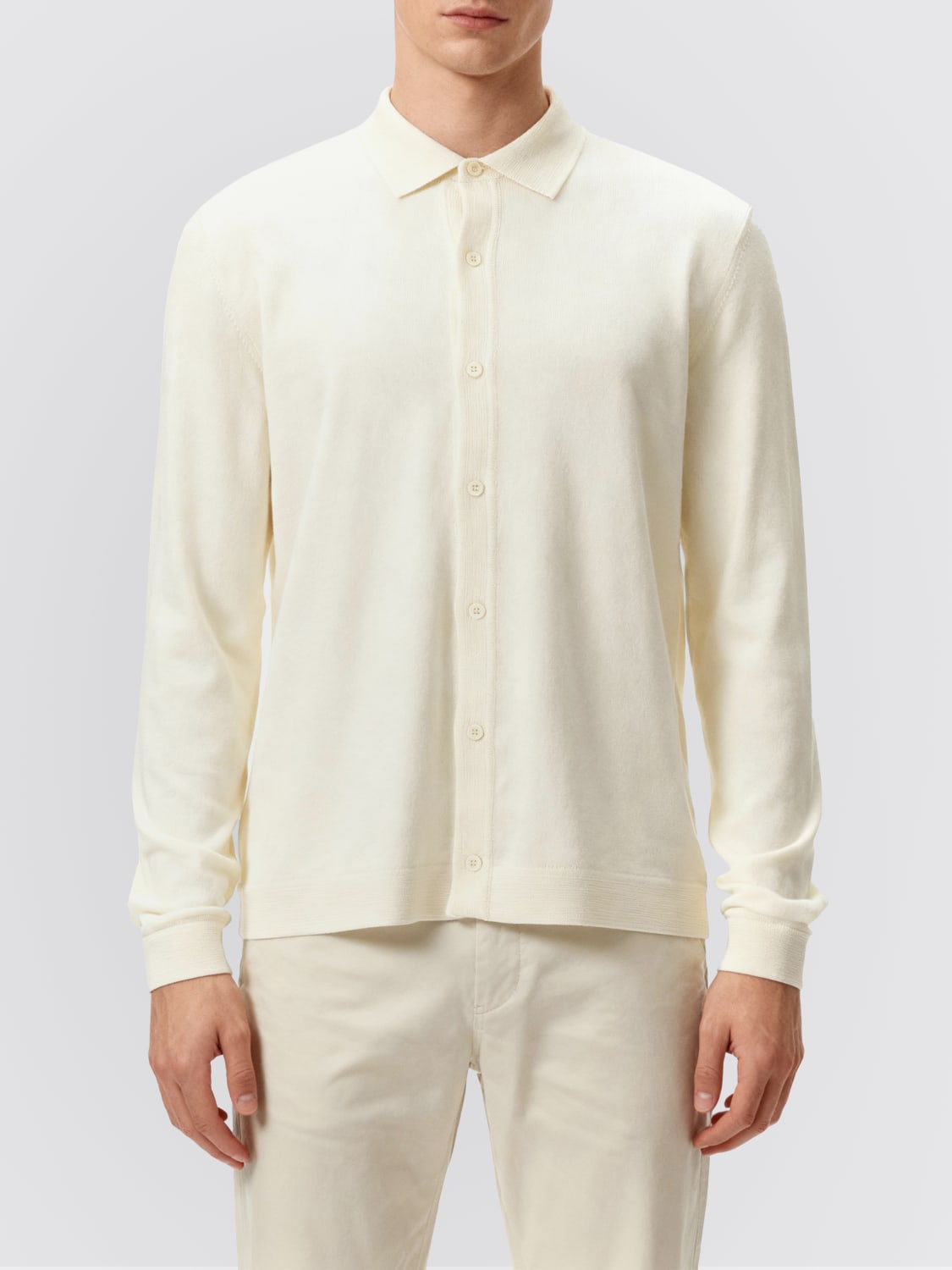 ROBERTO COLLINA SHIRT: Shirt men Roberto Collina, Beige - Img 1