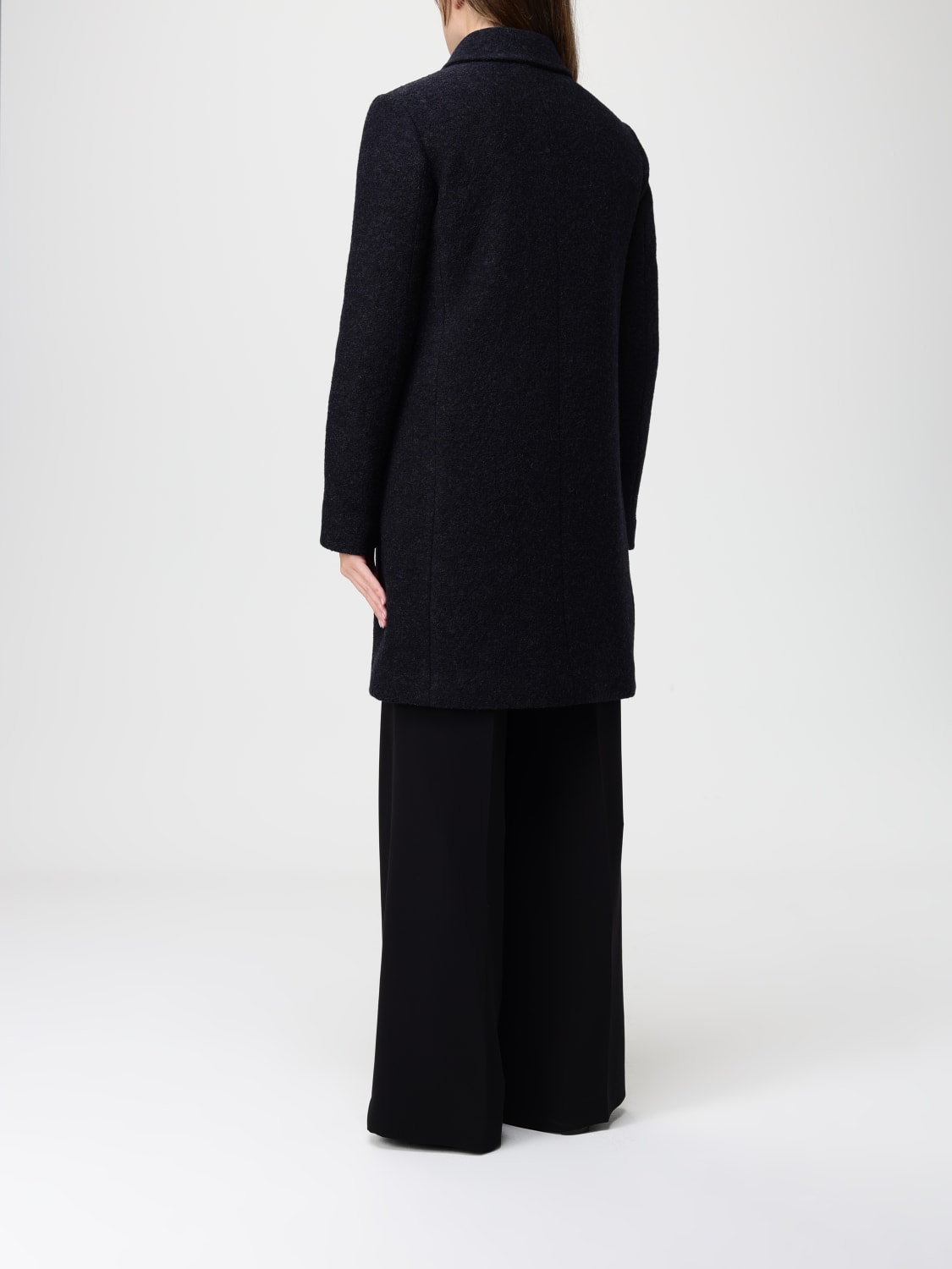 ASPESI MANTEL: Mantel damen Aspesi, Blau - Img 2