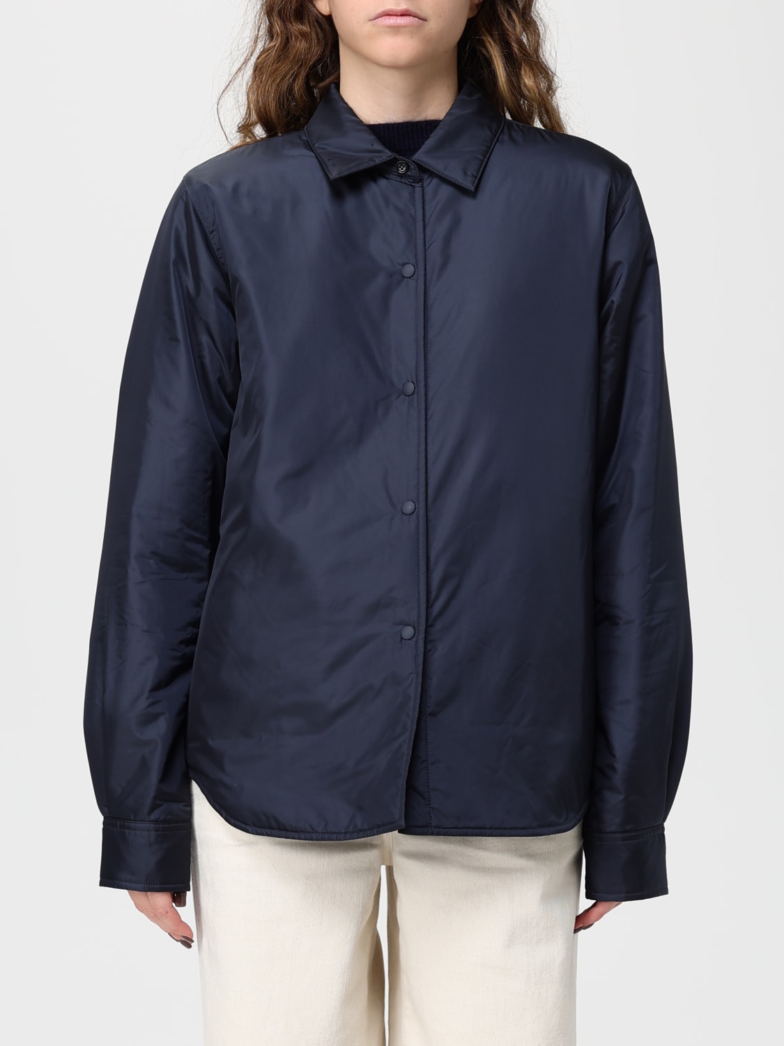 ASPESI JACKE: Mantel damen Aspesi, Blau - Img 1