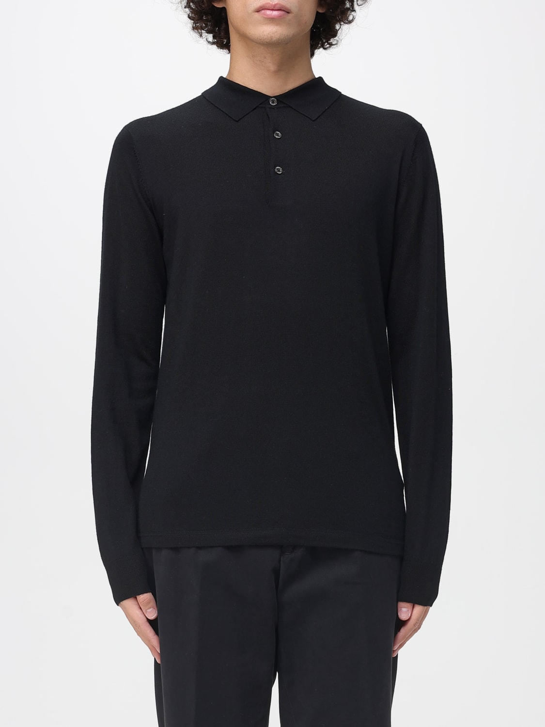 ASPESI POLO SHIRT: T-shirt men Aspesi, Black - Img 1