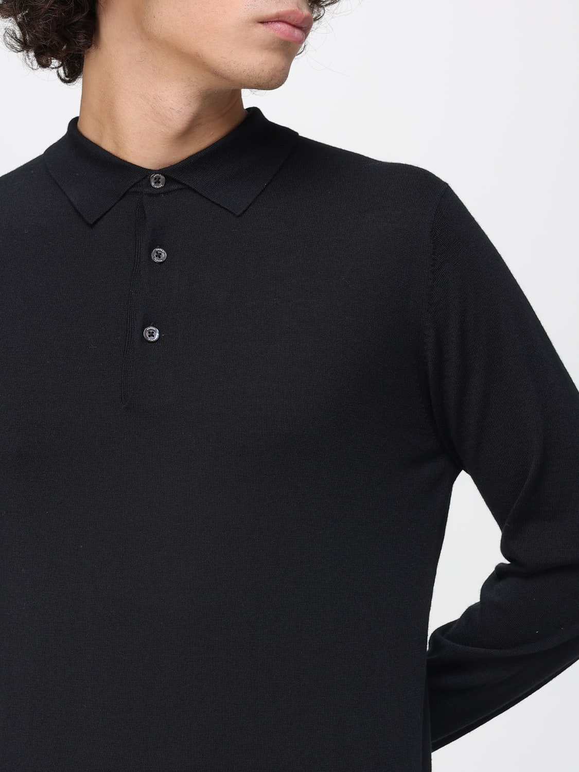 ASPESI POLO SHIRT: T-shirt men Aspesi, Black - Img 3