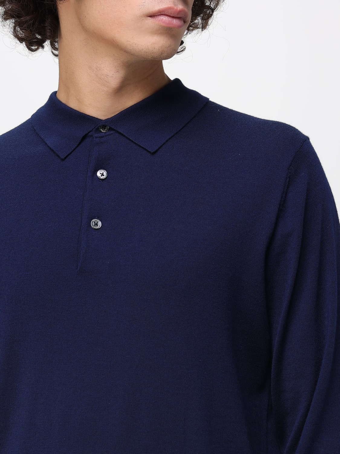 ASPESI POLO SHIRT: T-shirt men Aspesi, Blue - Img 3