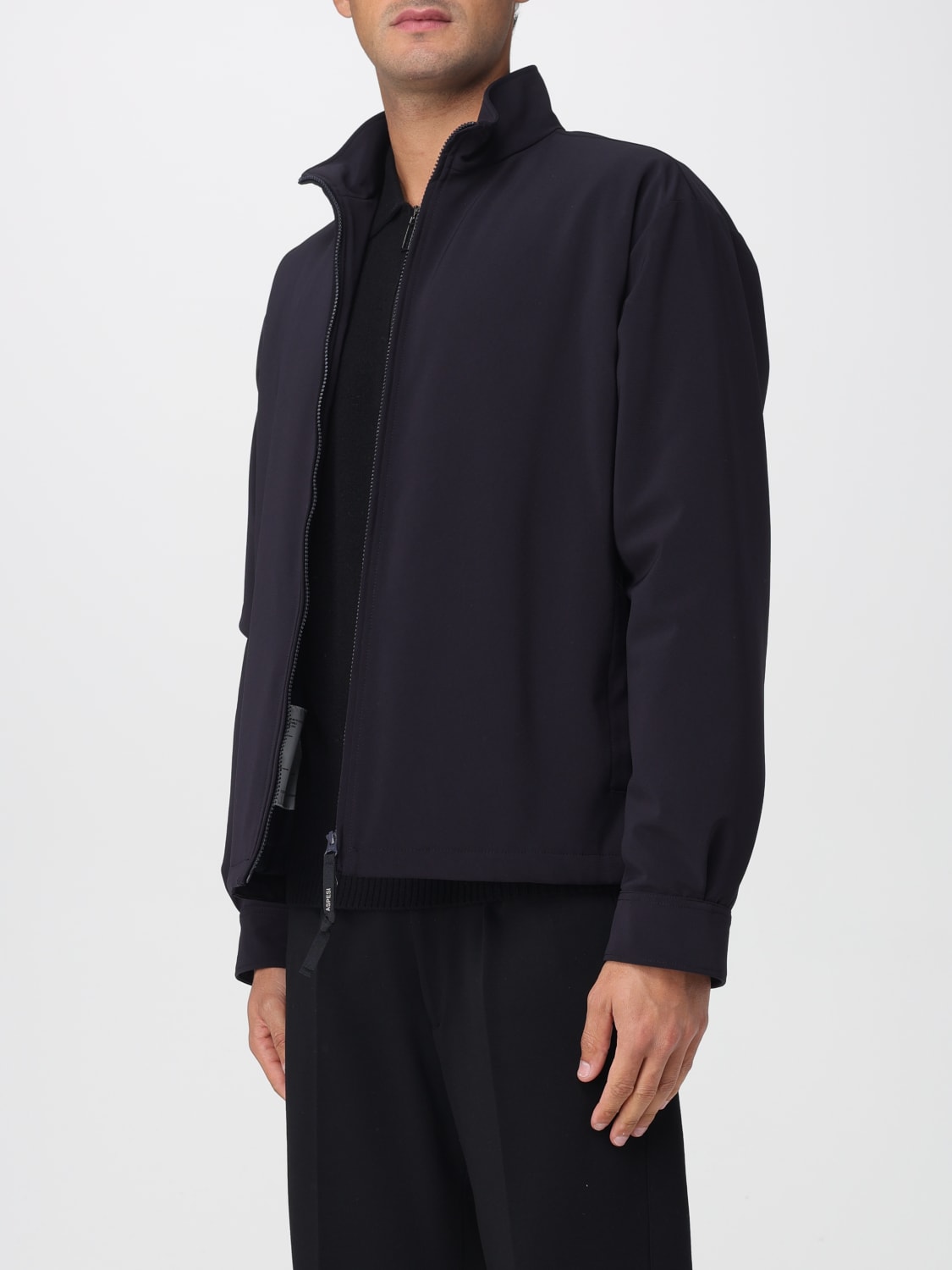 ASPESI JACKET: Coat men Aspesi, Blue - Img 3