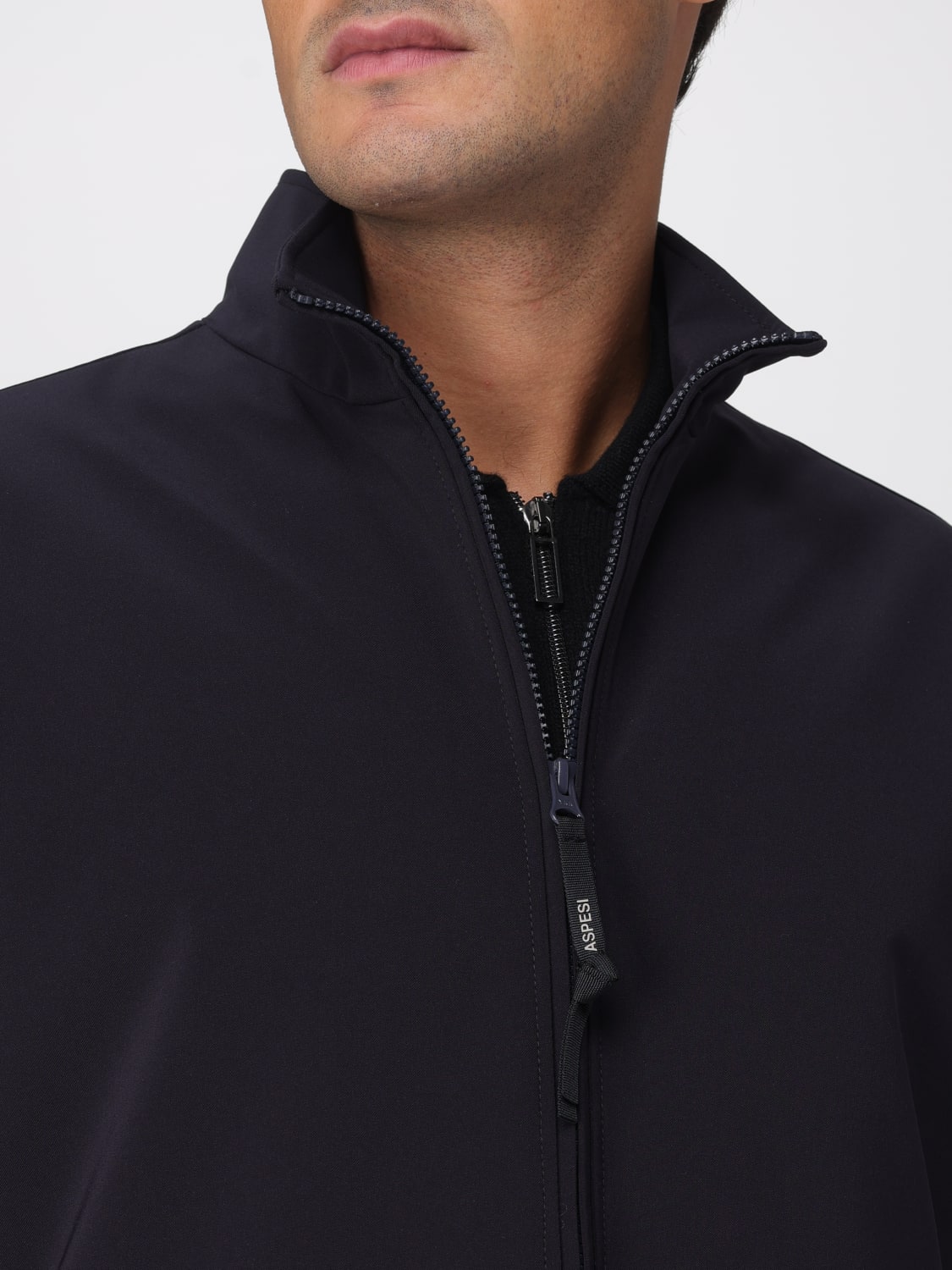 ASPESI JACKET: Coat men Aspesi, Blue - Img 4