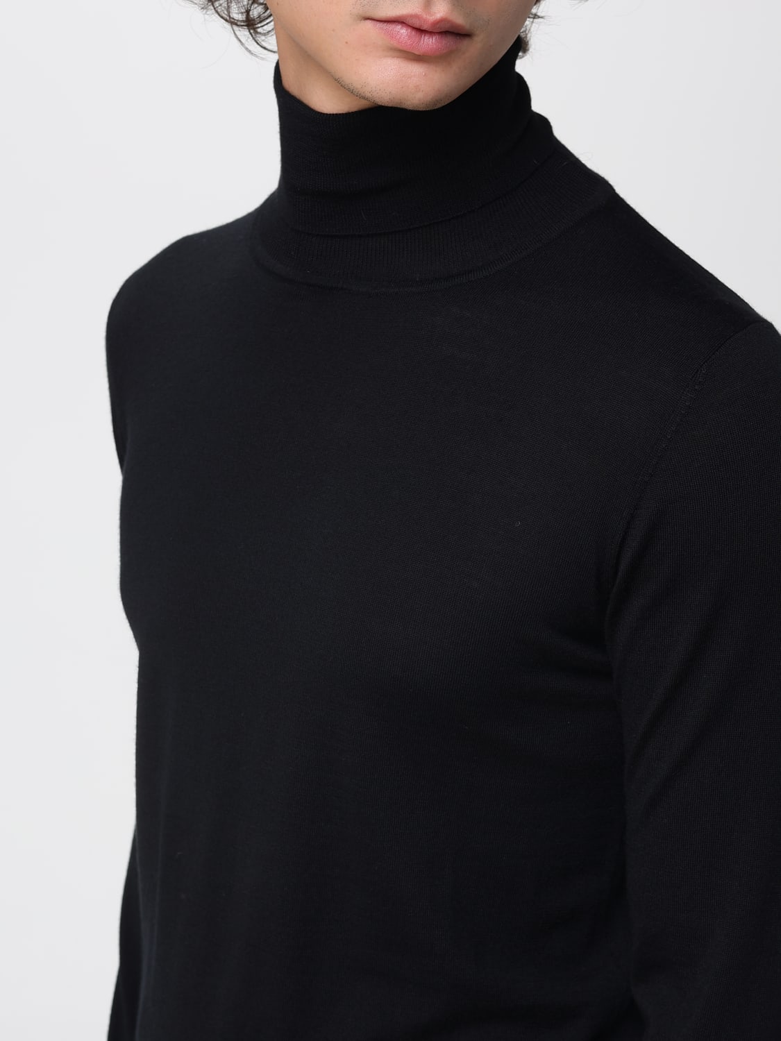 ASPESI PULLOVER: Pullover herren Aspesi, Schwarz - Img 3