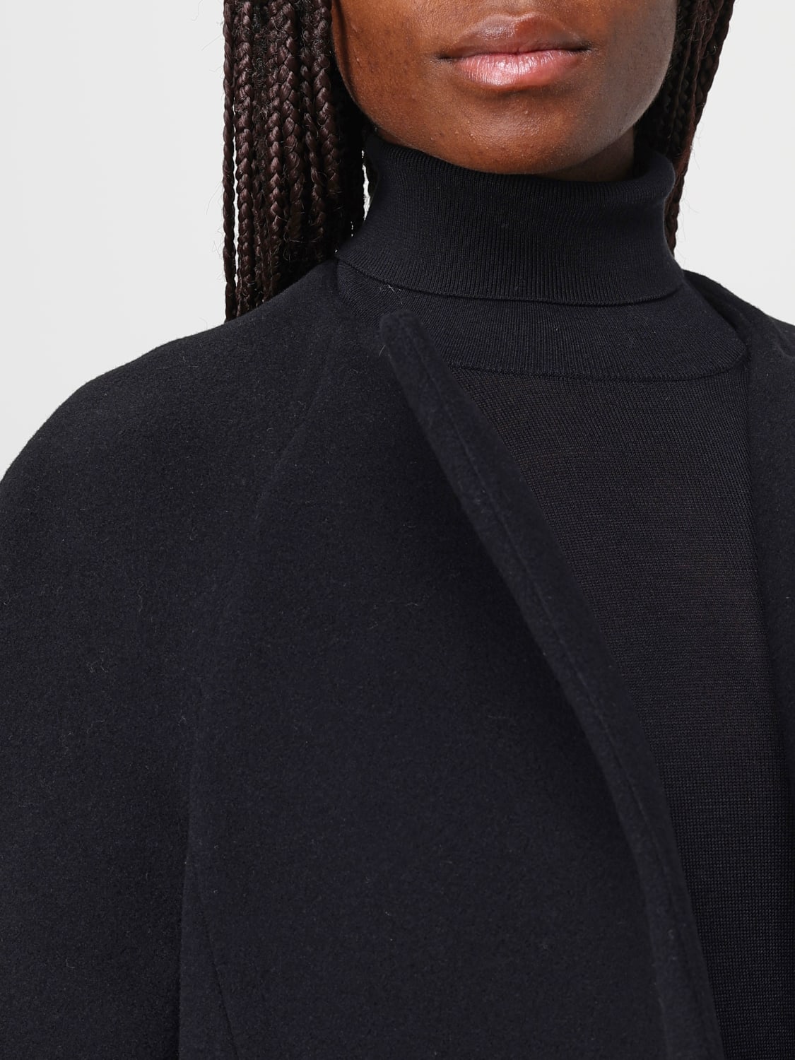 TOTEME COAT: Coat woman Toteme, Black - Img 5