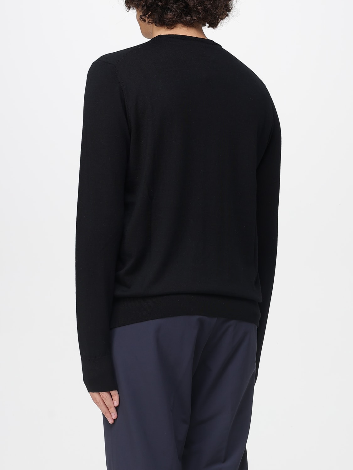 ASPESI PULLOVER: Pullover herren Aspesi, Schwarz - Img 2