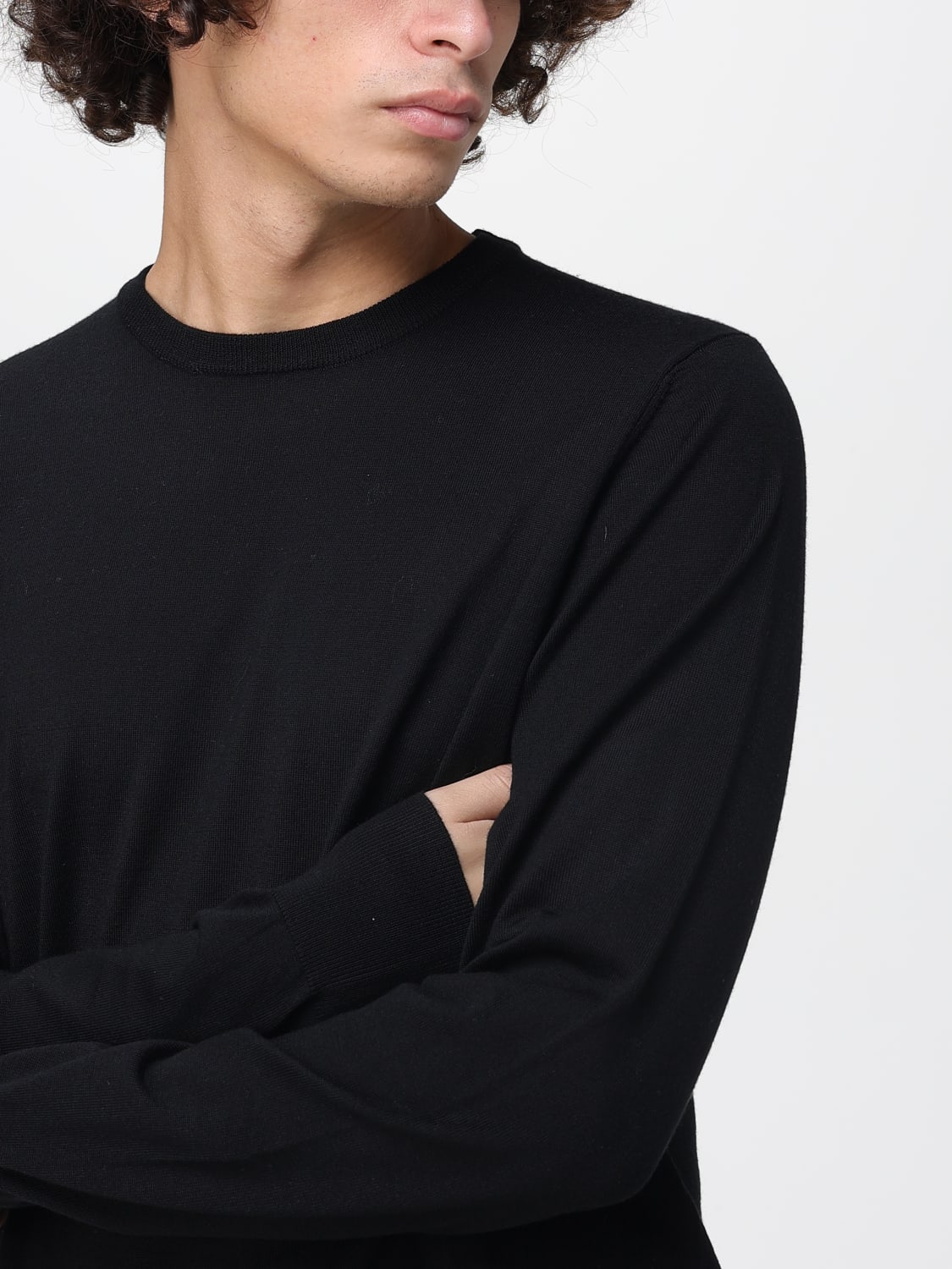 ASPESI PULLOVER: Pullover herren Aspesi, Schwarz - Img 3