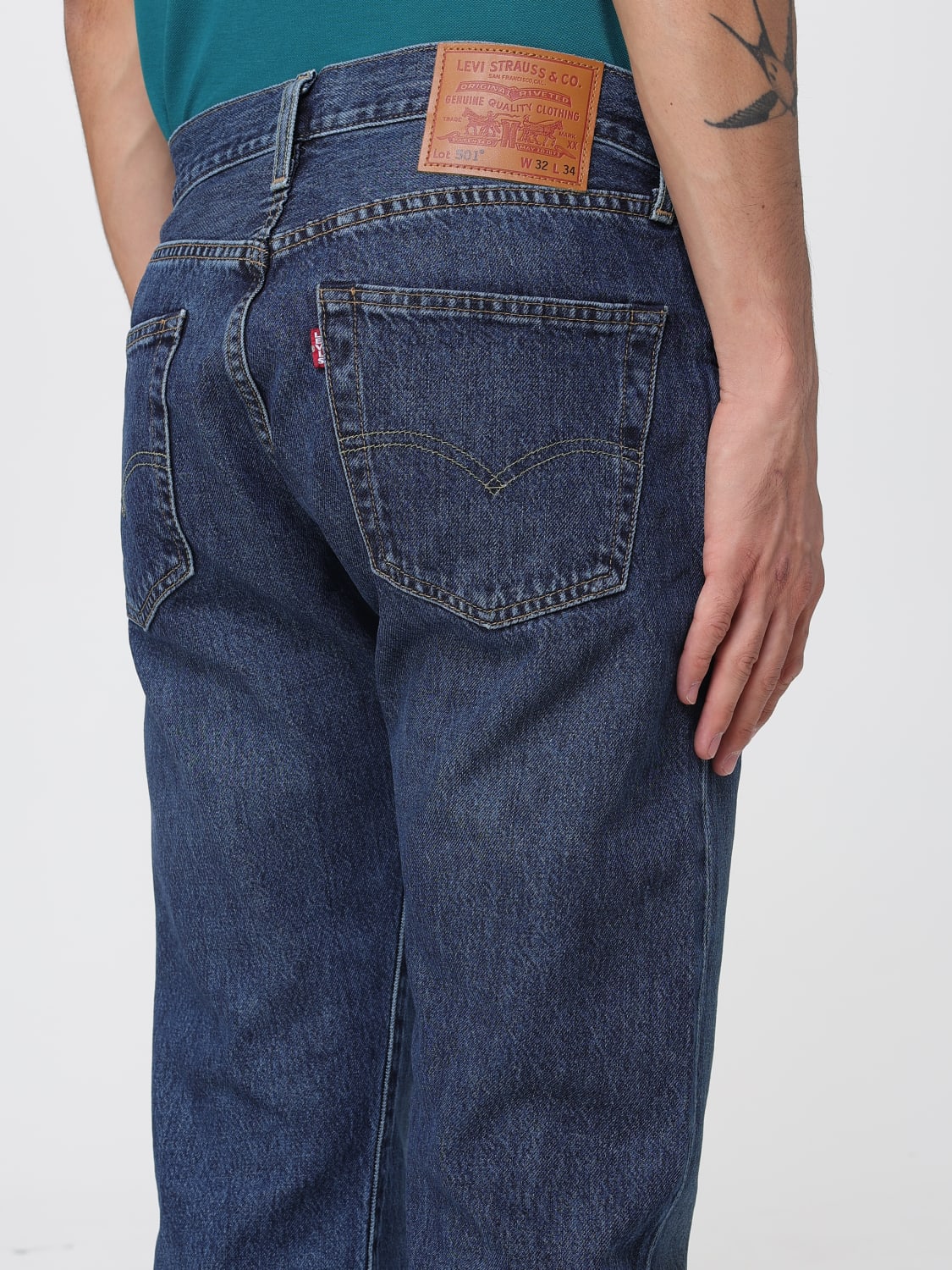 LEVI'S JEANS: Pants men Levi's, Denim - Img 3