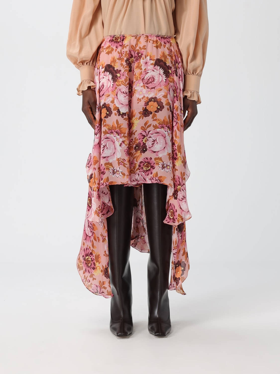 CHLOÉ JUPE: Jupe femme ChloÉ, Rose - Img 1