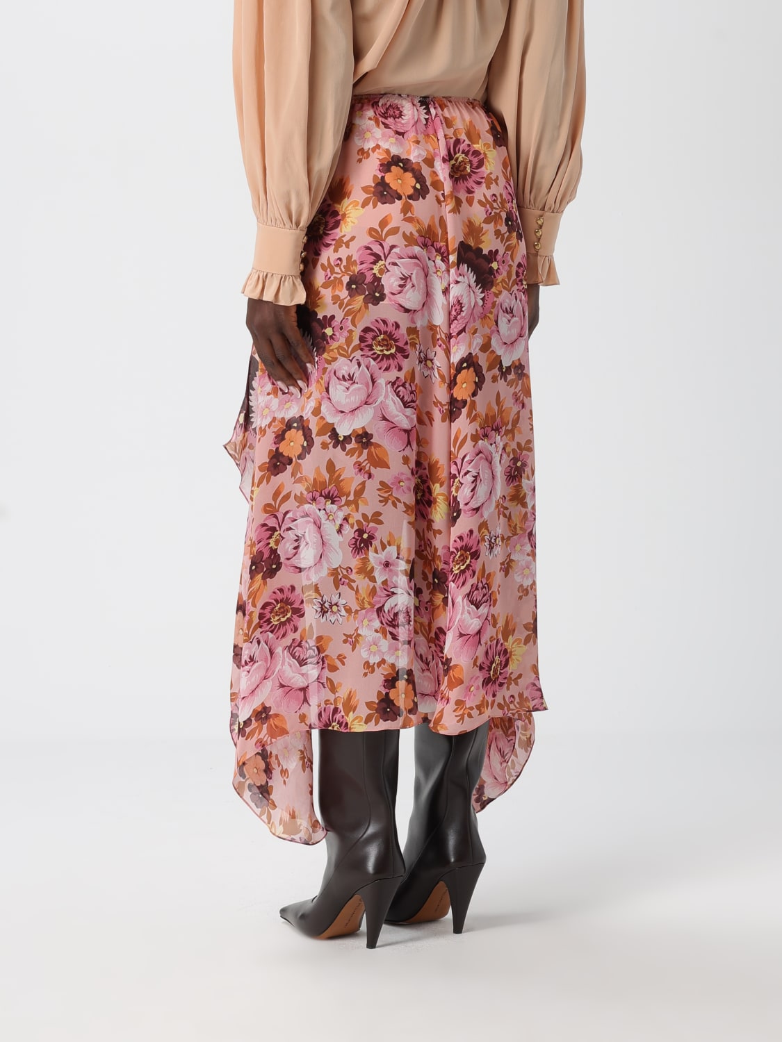 CHLOÉ JUPE: Jupe femme ChloÉ, Rose - Img 3