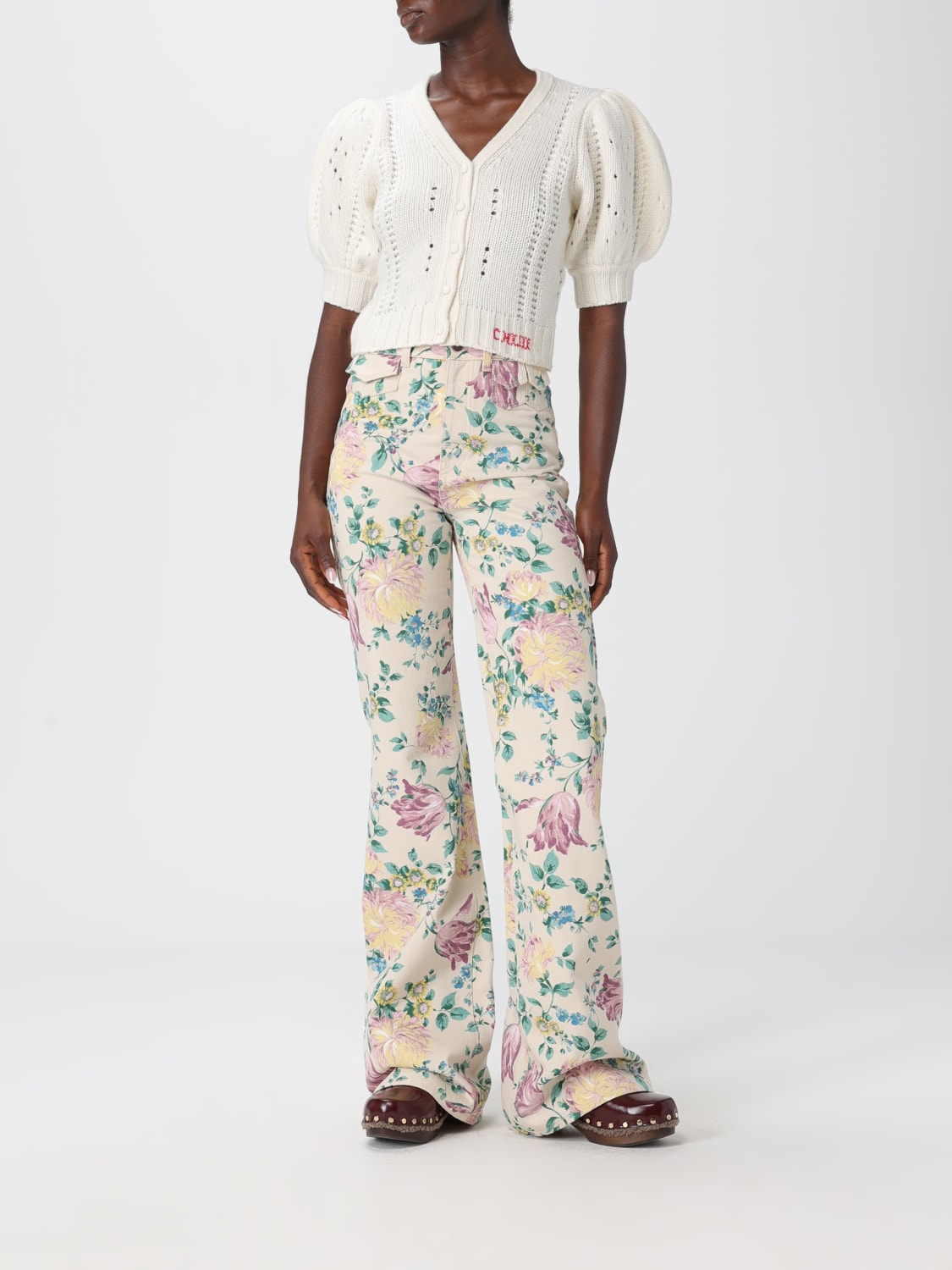 CHLOÉ SWEATER: Top woman ChloÉ, White - Img 2