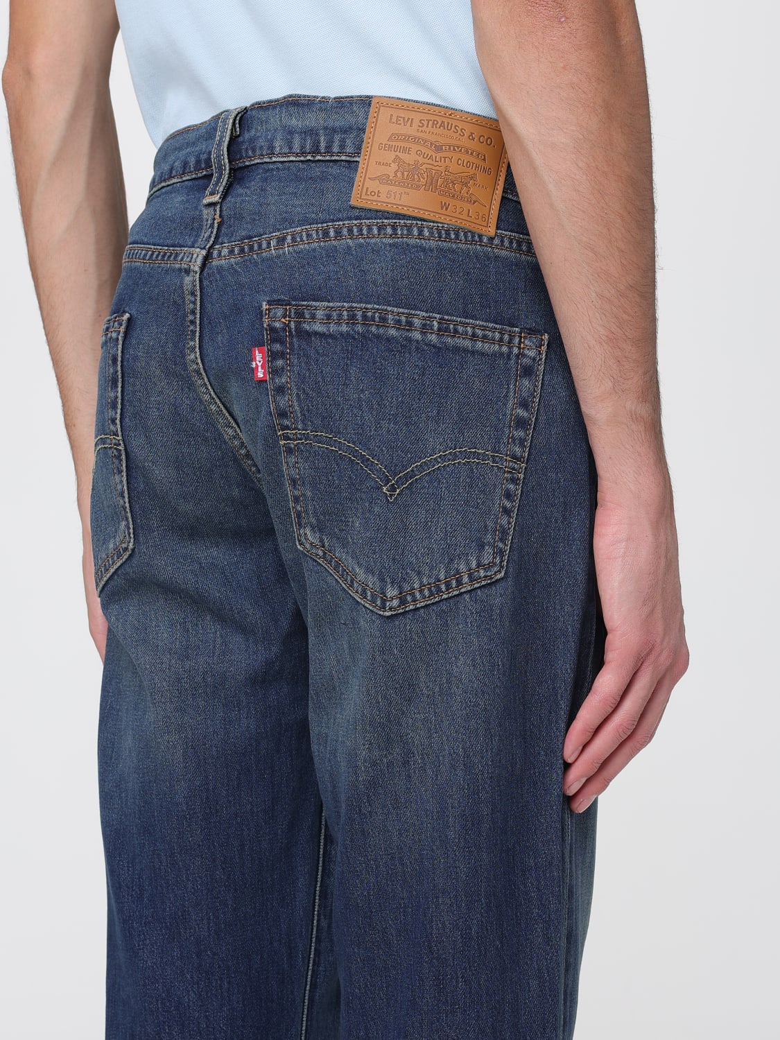 LEVI'S JEANS: Pants men Levi's, Denim - Img 3