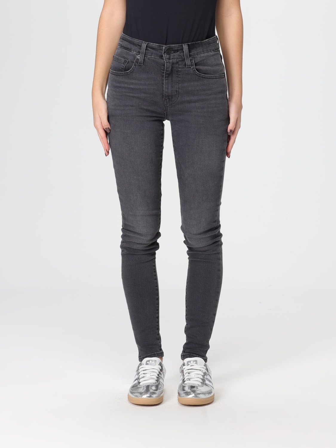 LEVI'S JEANS: Hose damen Levi's, Schwarz - Img 1