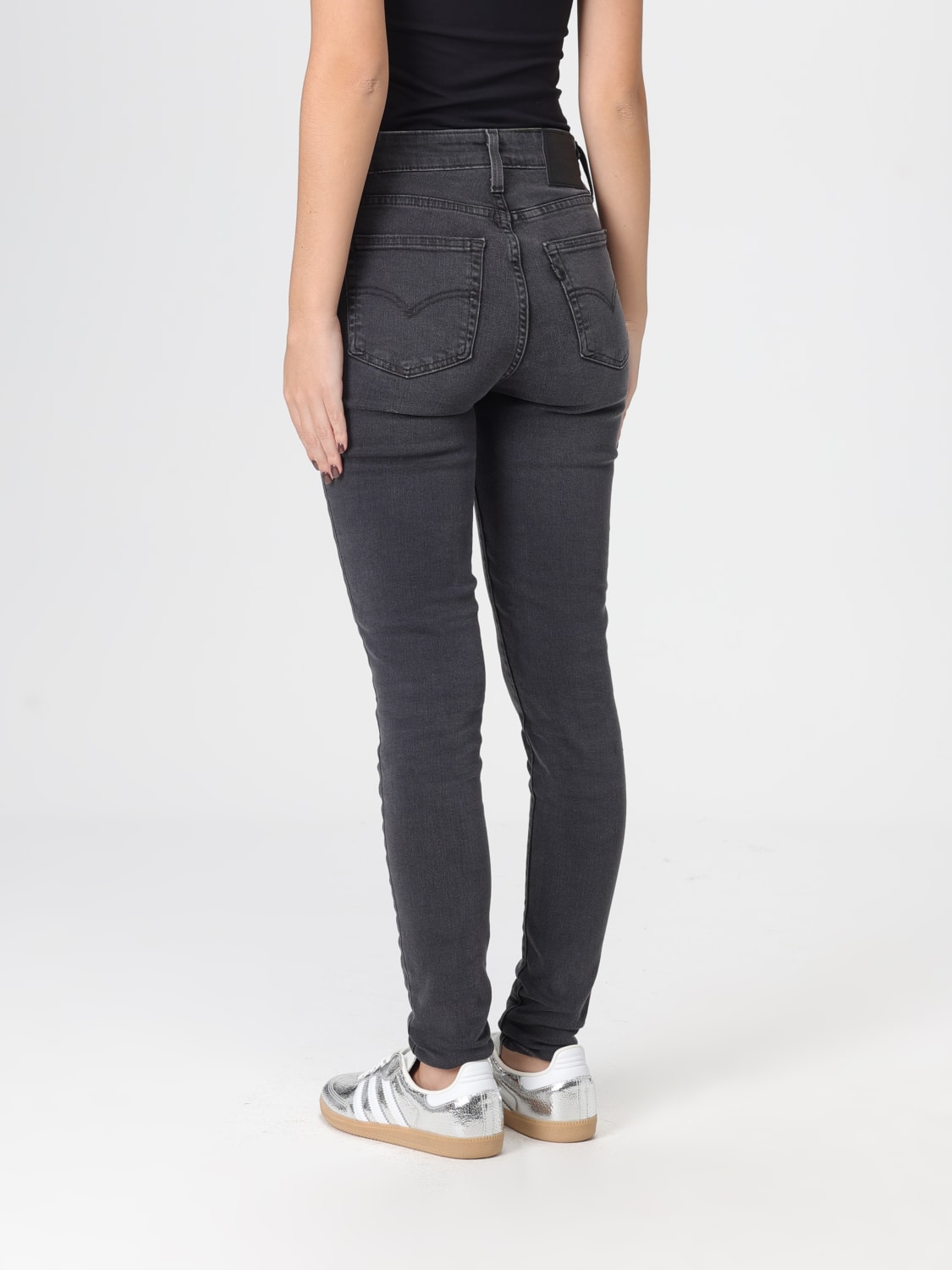 LEVI'S JEANS: Hose damen Levi's, Schwarz - Img 2