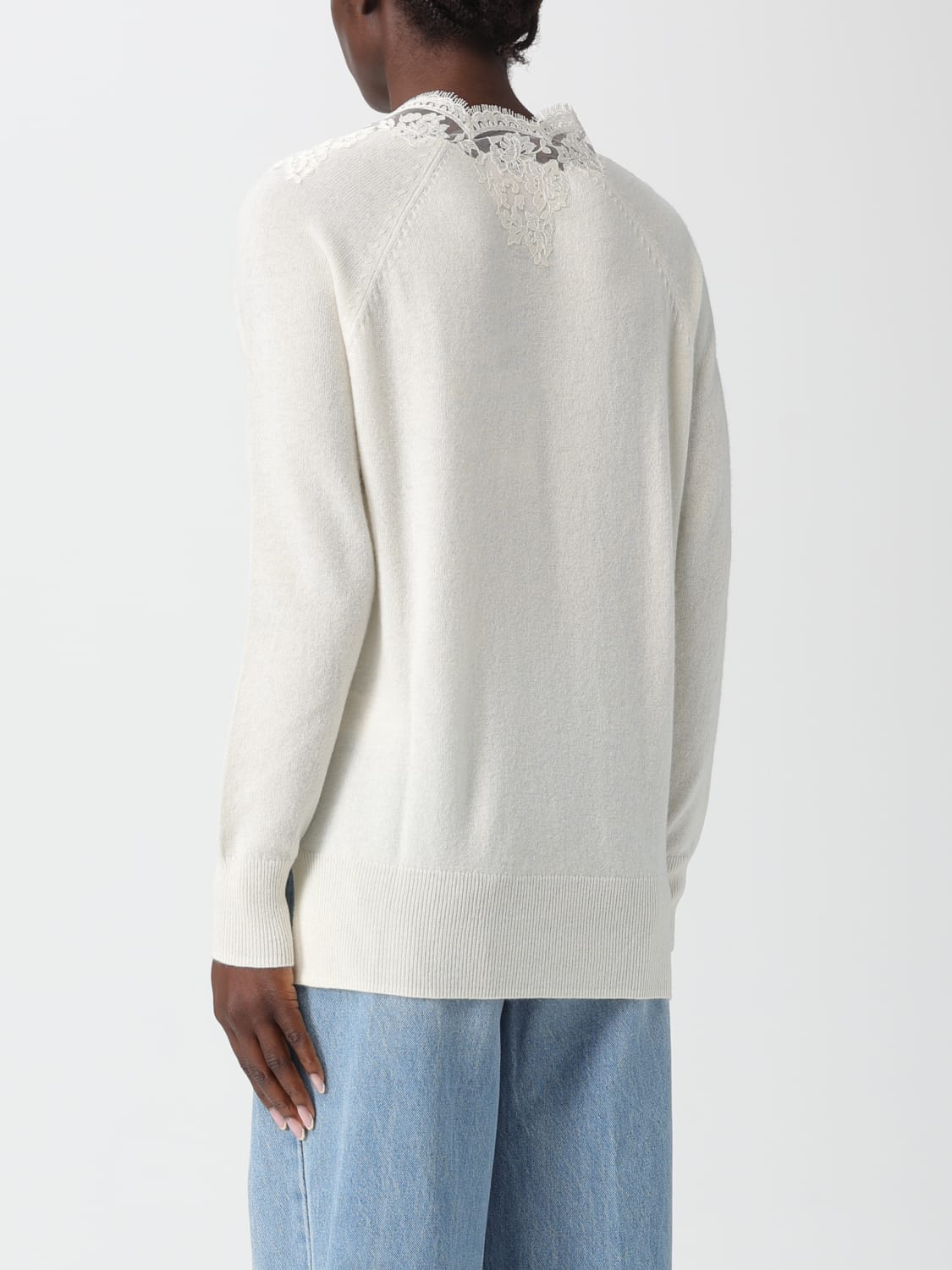 ERMANNO FIRENZE JUMPER: Jumper woman Ermanno Firenze, Beige - Img 2