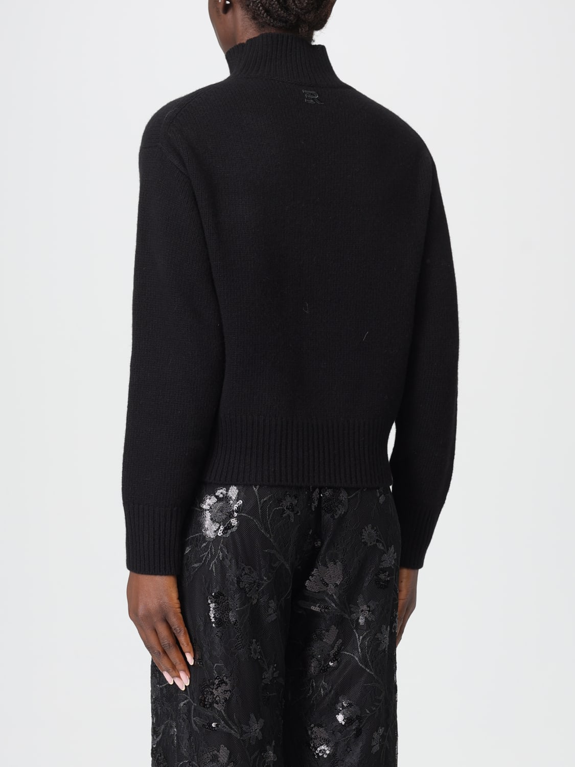 ERMANNO FIRENZE SWEATER: Sweater woman Ermanno Firenze, Black - Img 2