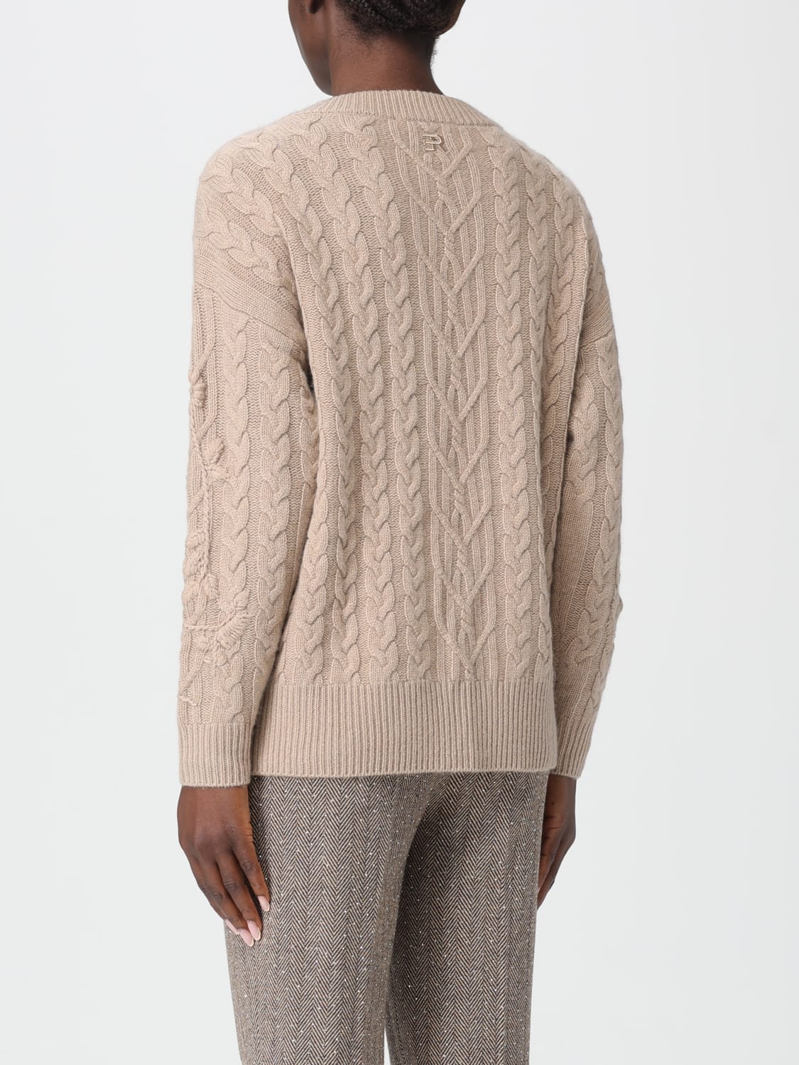 ERMANNO FIRENZE SWEATER: Sweater woman Ermanno Firenze, Grey - Img 2