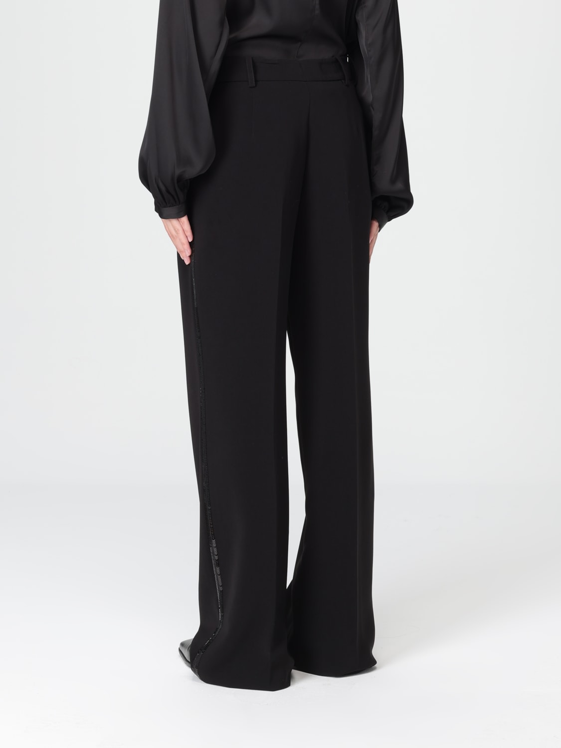 ERMANNO FIRENZE PANTS: Pants woman Ermanno Firenze, Black - Img 3