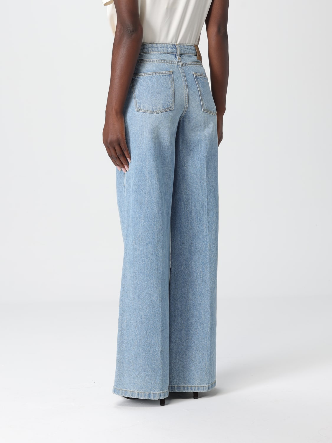 ERMANNO FIRENZE JEANS: Jeans woman Ermanno Firenze, Gnawed Blue - Img 2