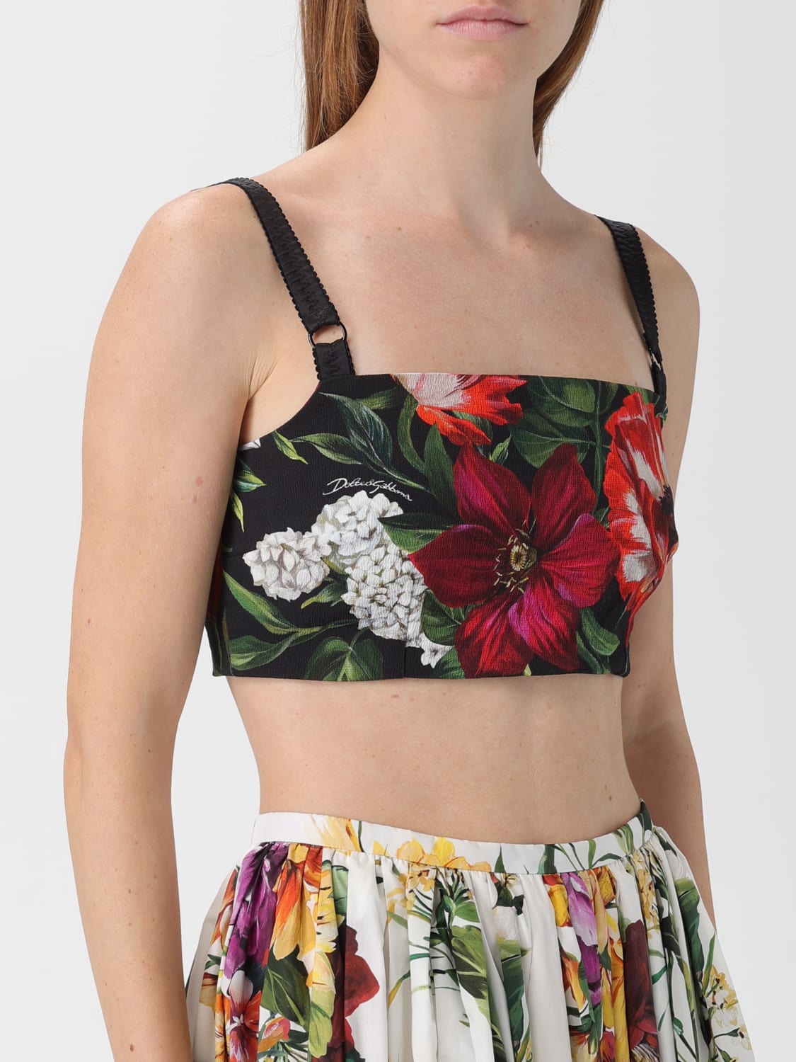 DOLCE & GABBANA TOP: Top damen Dolce & Gabbana, Schwarz - Img 5