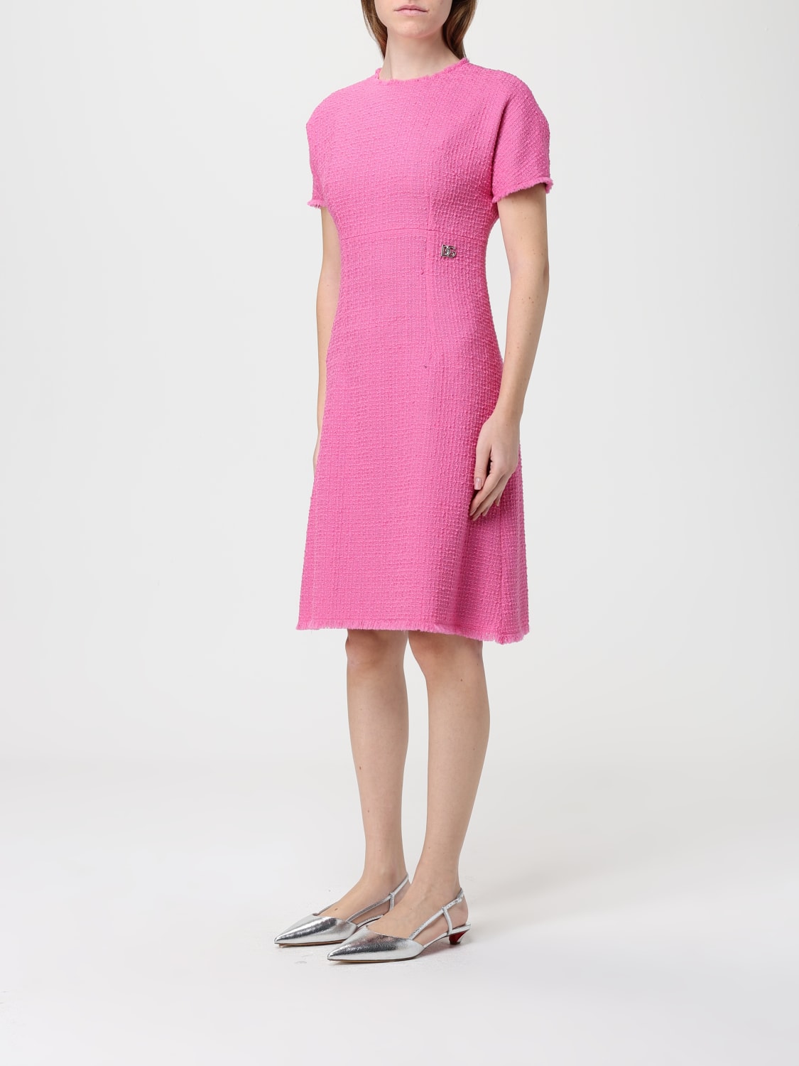 DOLCE & GABBANA ROBE: Robe femme Dolce & Gabbana, Rose - Img 3