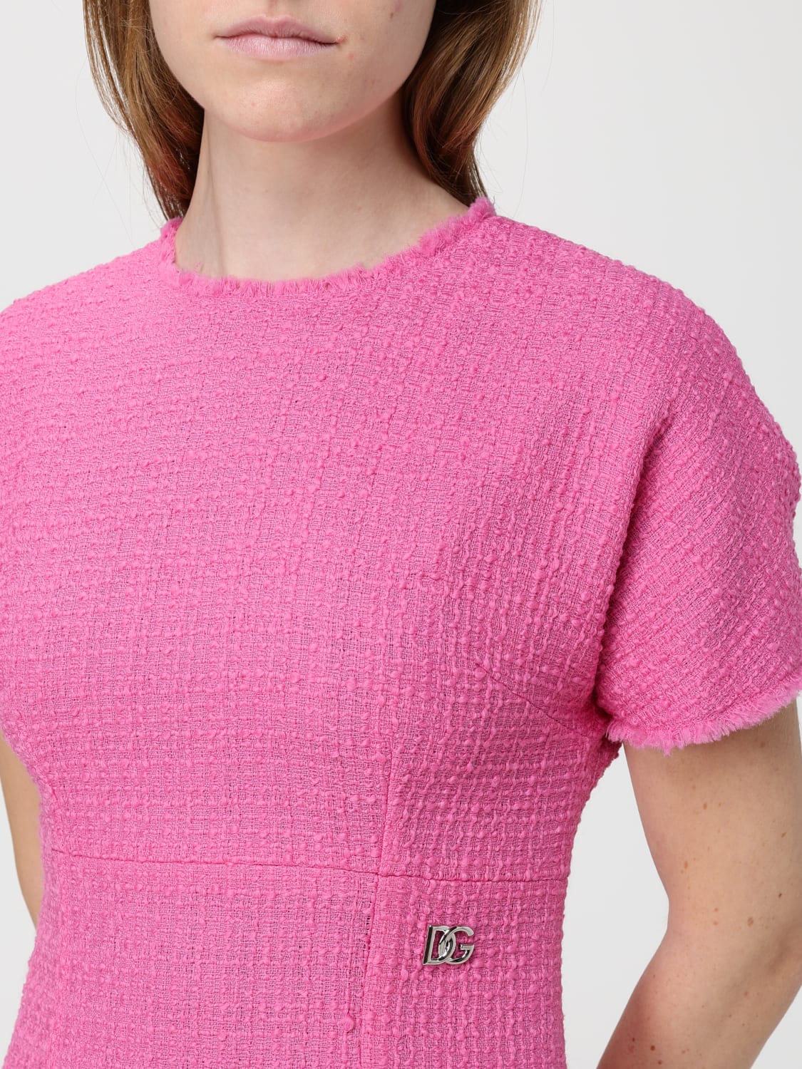 DOLCE & GABBANA ROBE: Robe femme Dolce & Gabbana, Rose - Img 4