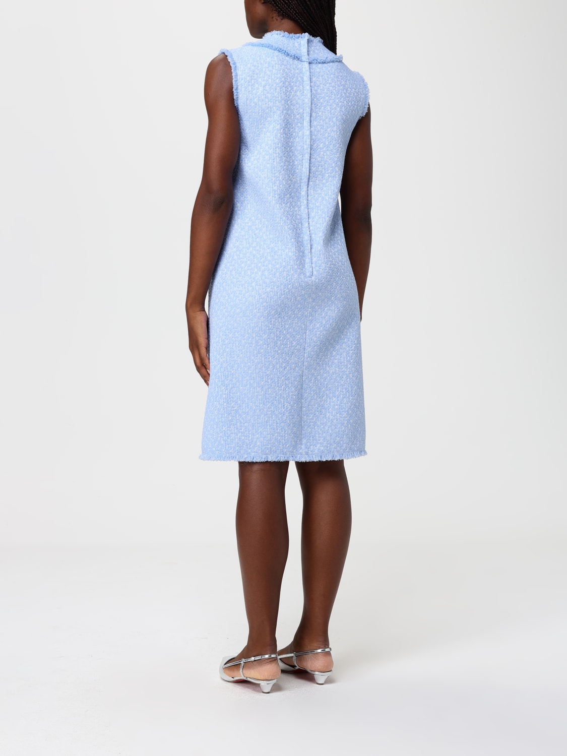 DOLCE & GABBANA ROBE: Robe femme Dolce & Gabbana, Bleu Azur - Img 2