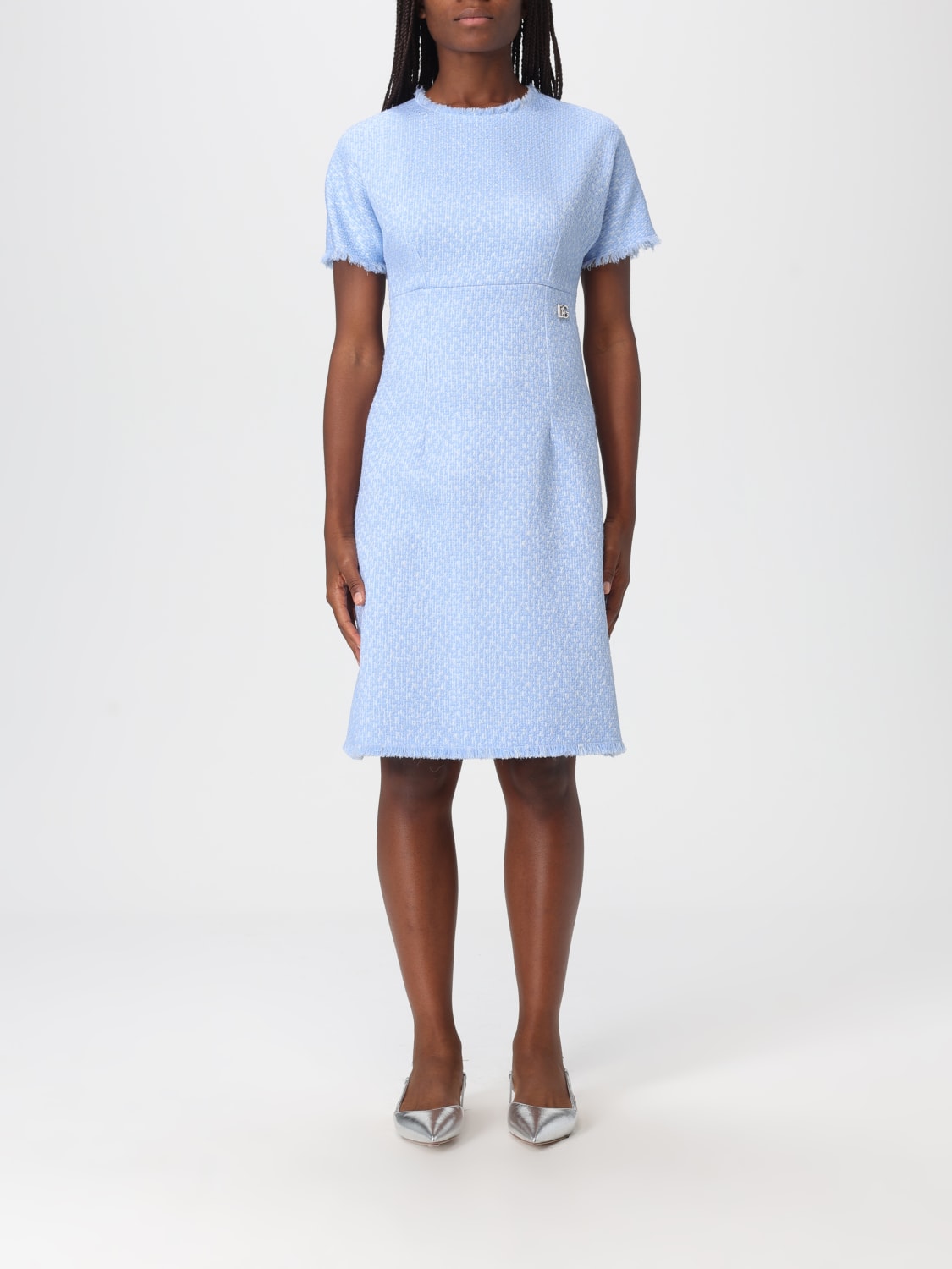 DOLCE & GABBANA ROBE: Robe femme Dolce & Gabbana, Bleu Azur - Img 1