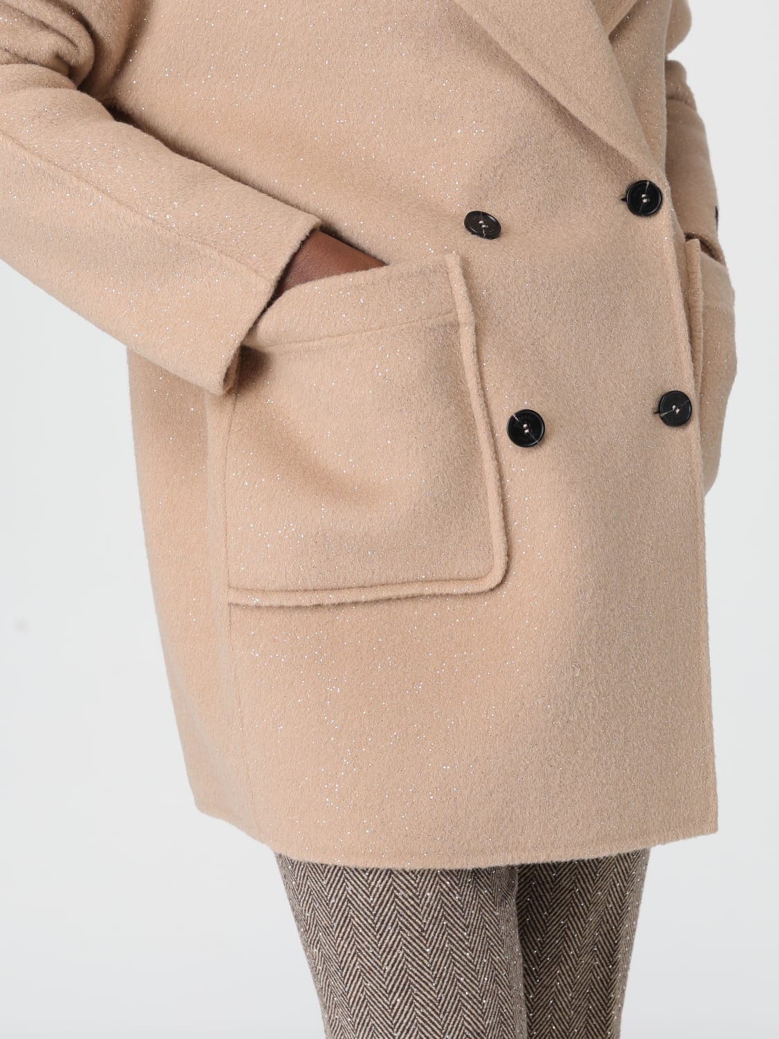 ERMANNO FIRENZE COAT: Coat woman Ermanno Firenze, Grey - Img 3