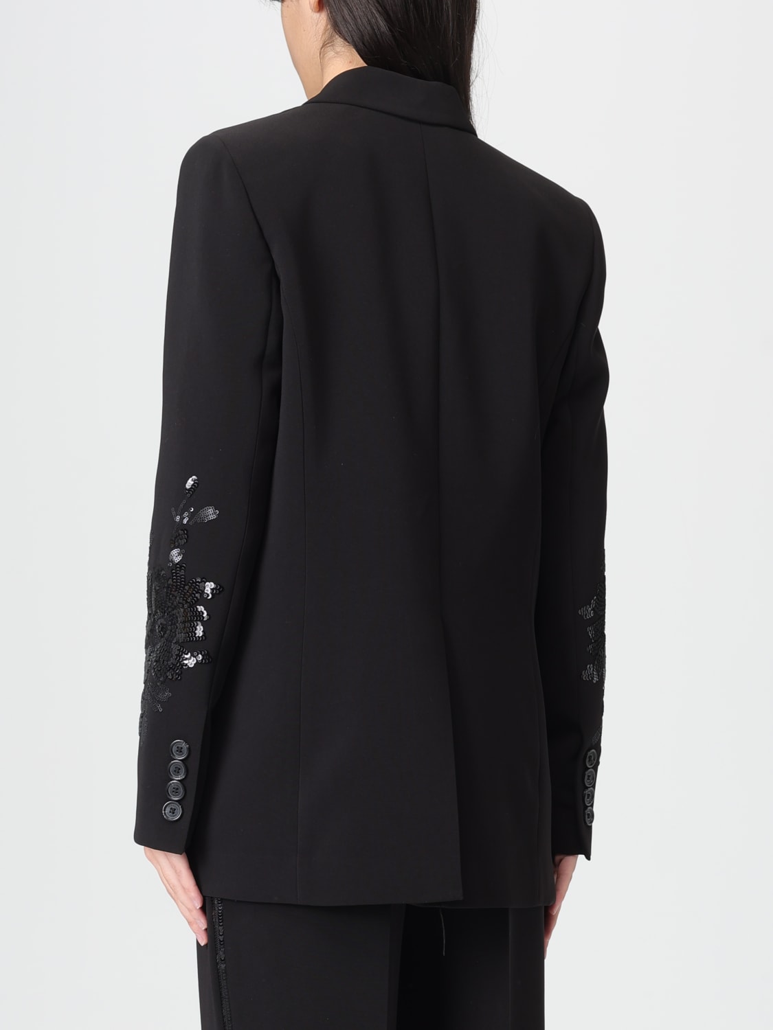 ERMANNO FIRENZE JACKET: Blazer woman Ermanno Firenze, Black - Img 3