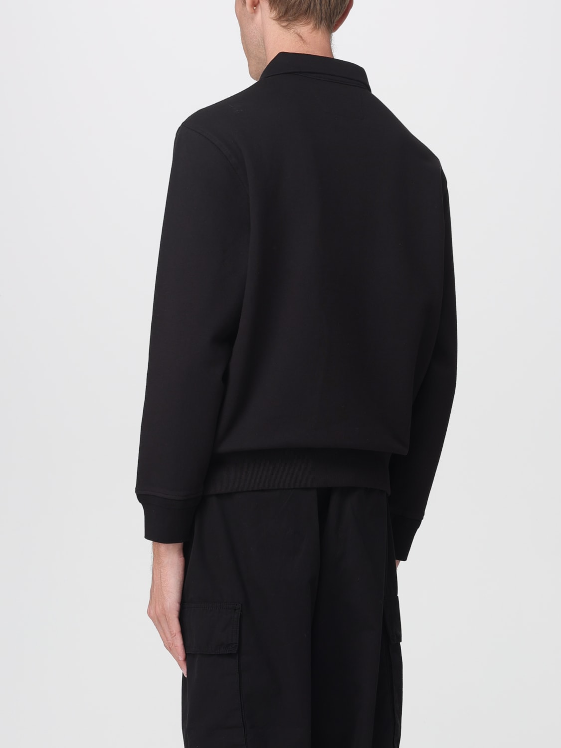 C.P. COMPANY POLO SHIRT: Sweater men C.P. Company, Black - Img 3