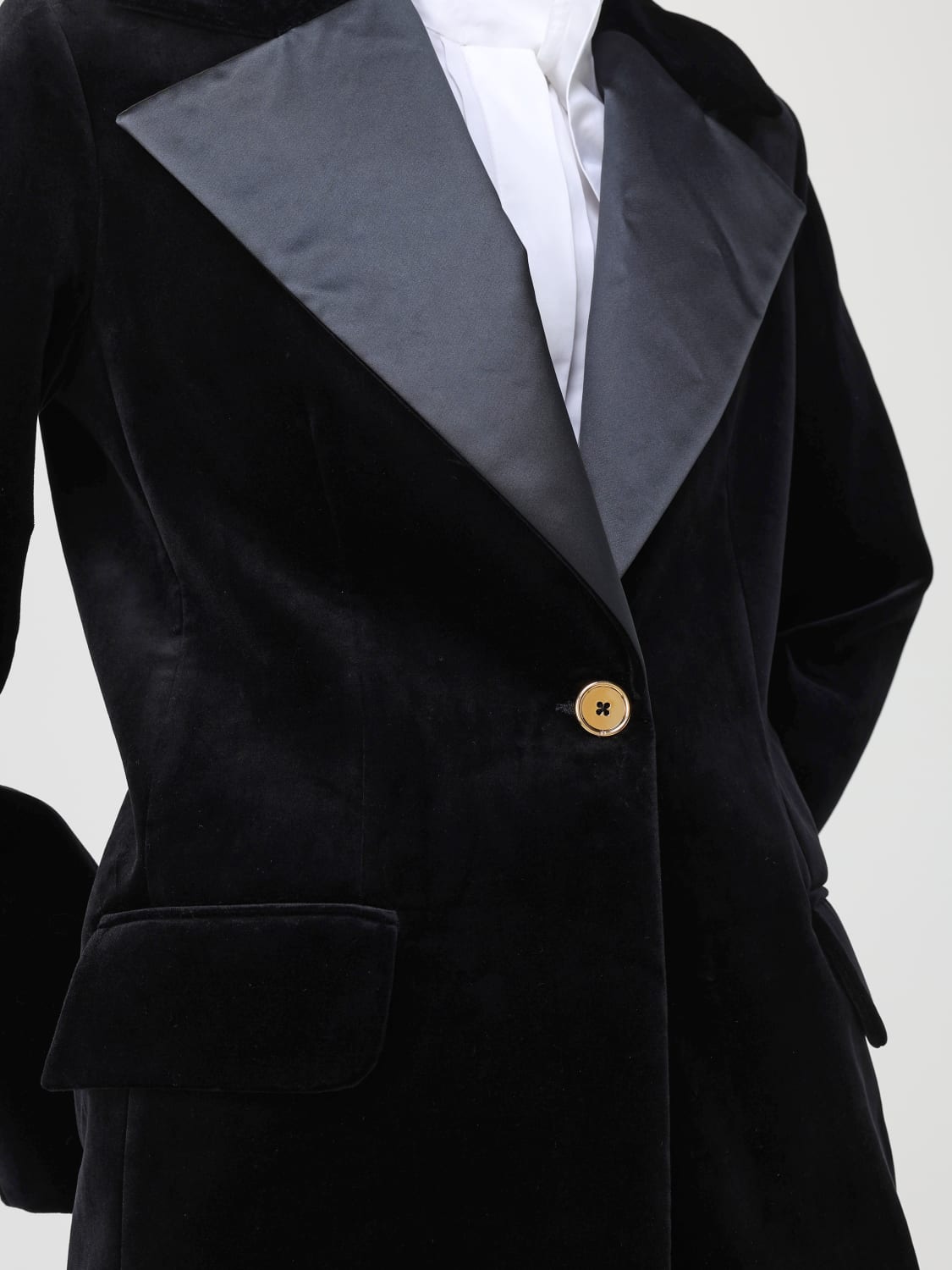 PATOU VESTE: Blazer femme Patou, Noir - Img 5