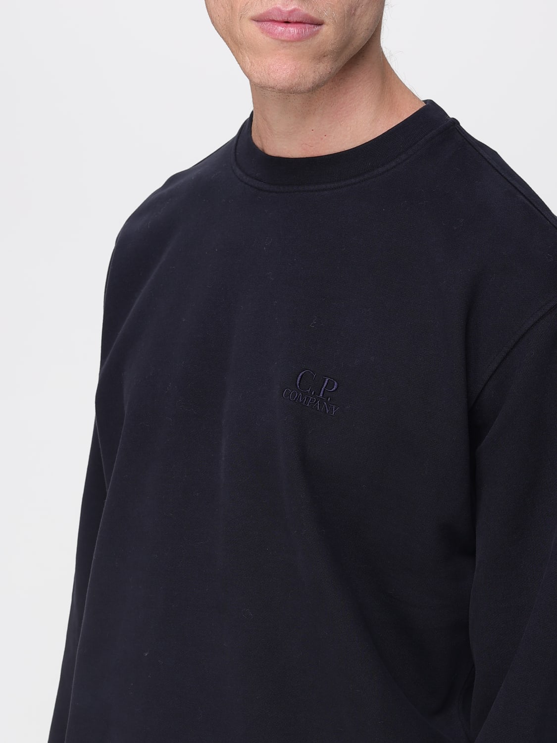 C.P. COMPANY SWEATSHIRT: Sweater men C.P. Company, Blue - Img 3