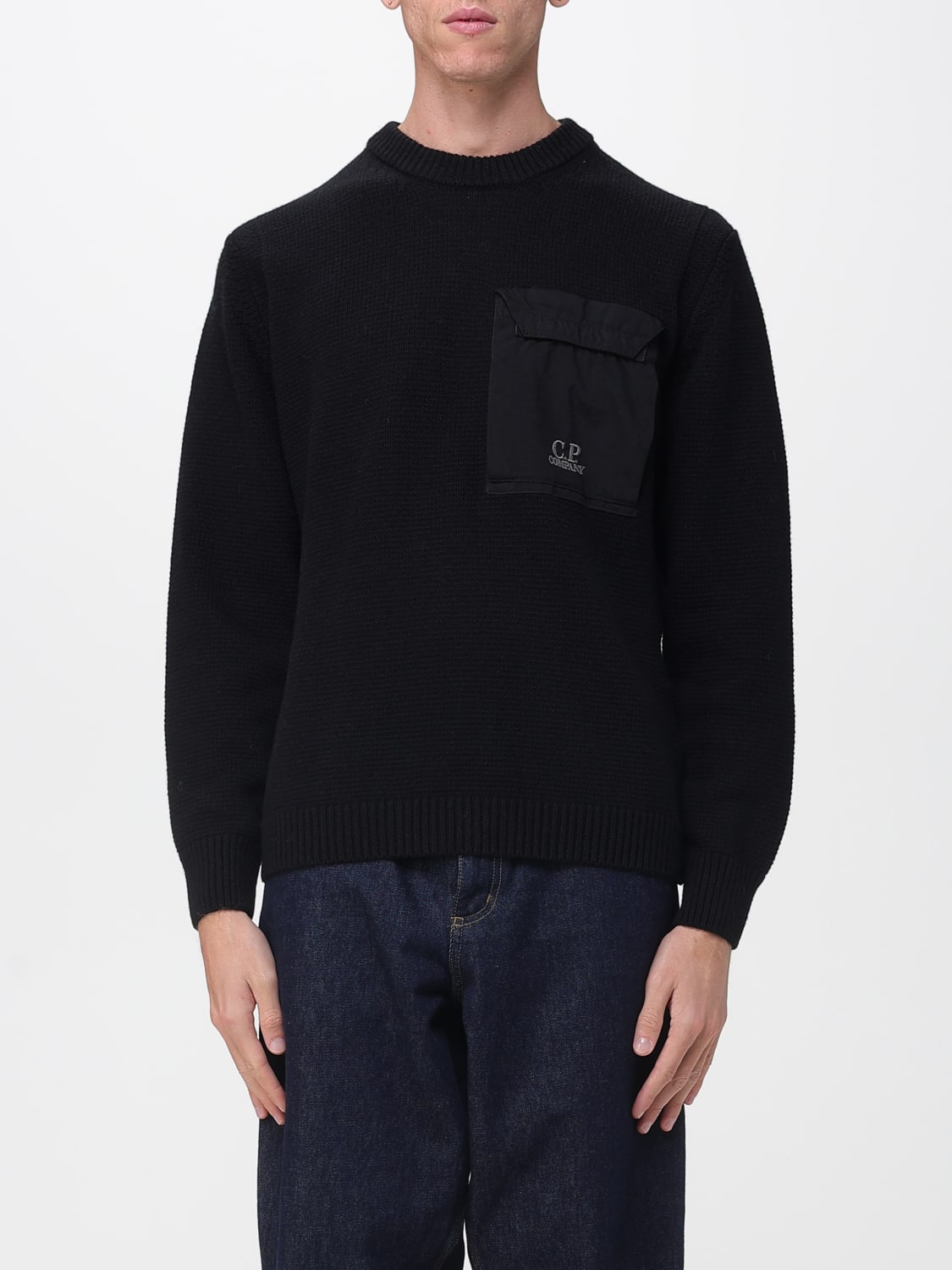 C.P. COMPANY SWEATER: Sweater men C.P. Company, Black - Img 1
