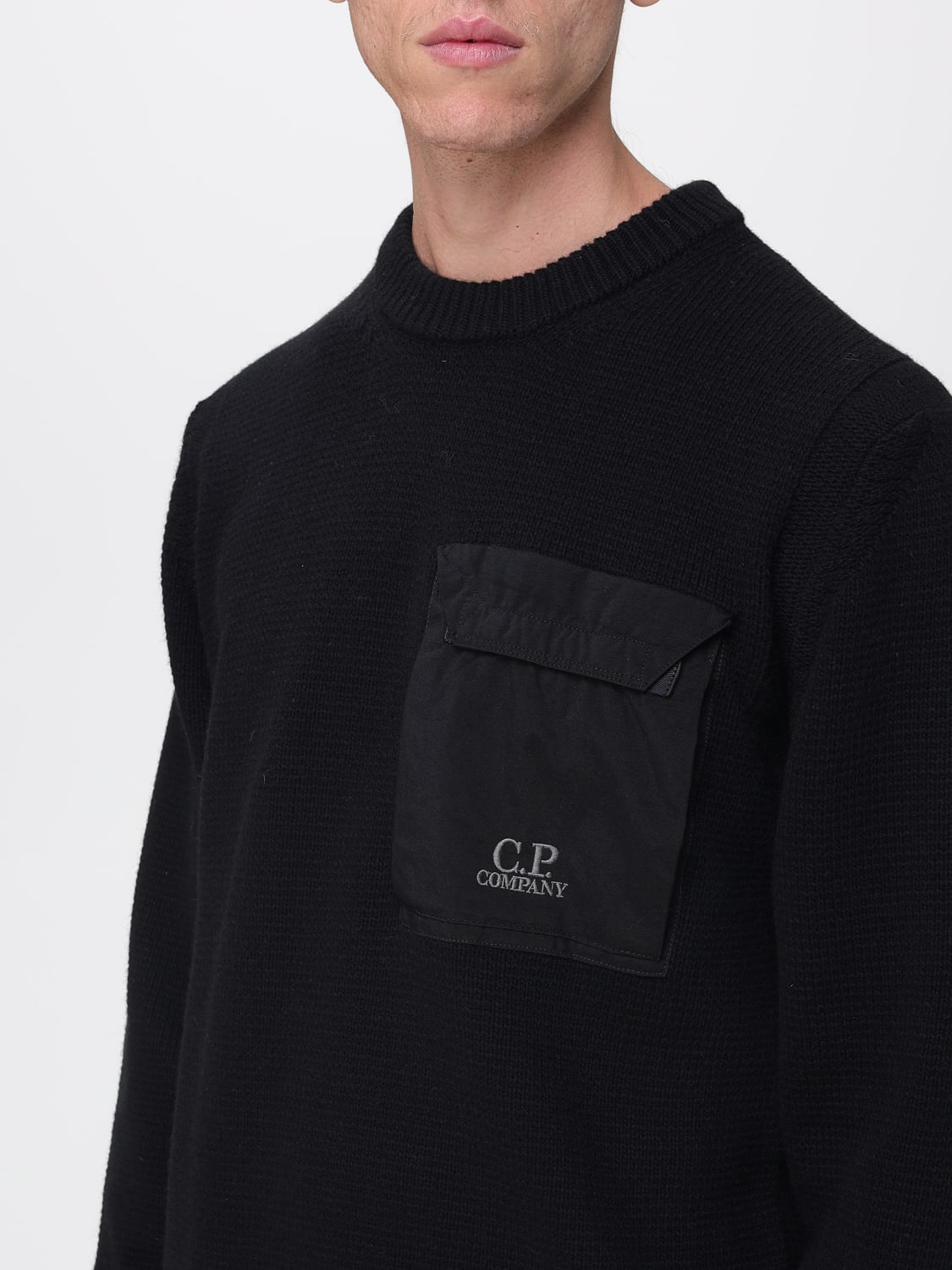 C.P. COMPANY SWEATER: Sweater men C.P. Company, Black - Img 3