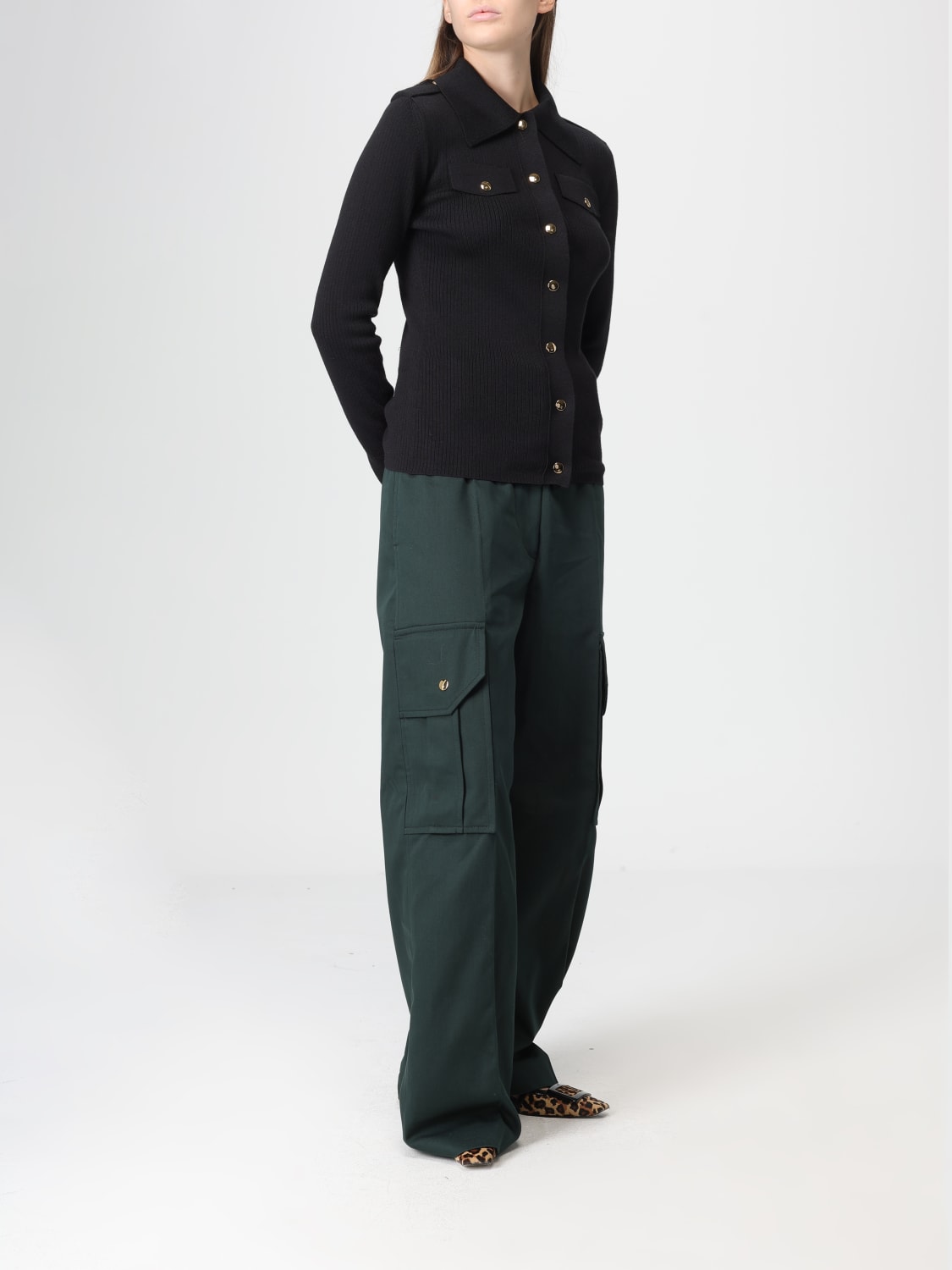 PATOU PULLOVER: Pullover damen Patou, Schwarz - Img 2