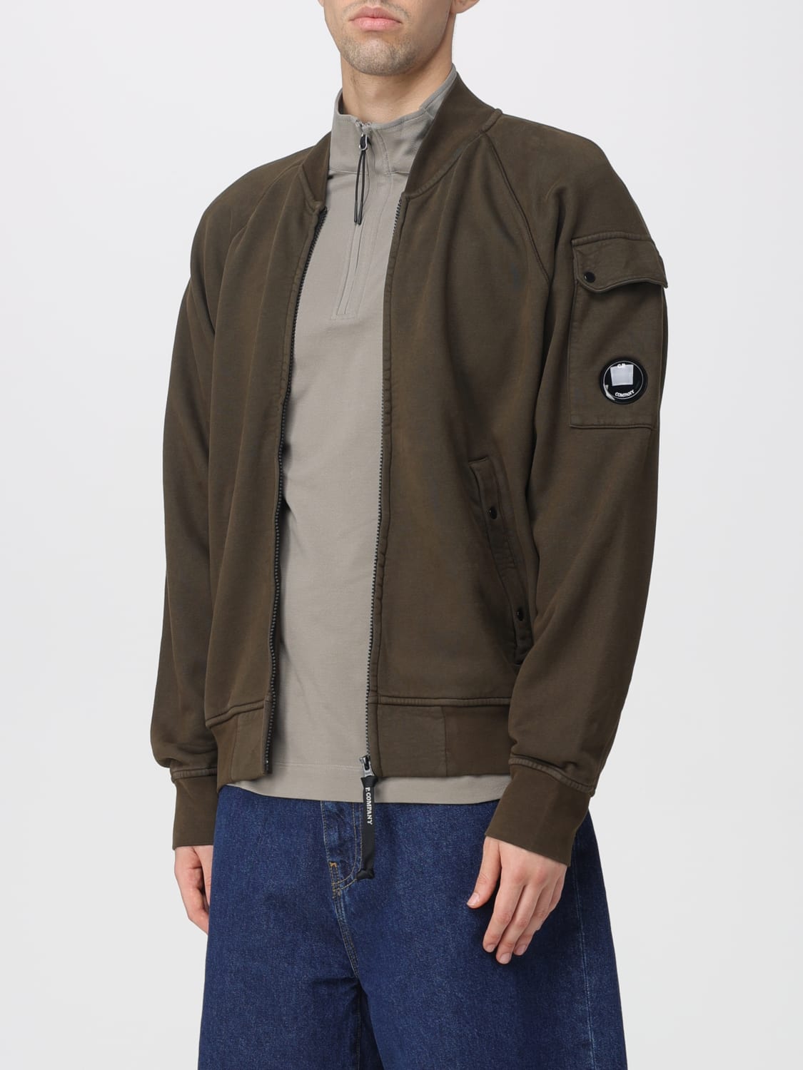 C.P. COMPANY JACKET: Sweater men C.P. Company, Green - Img 4