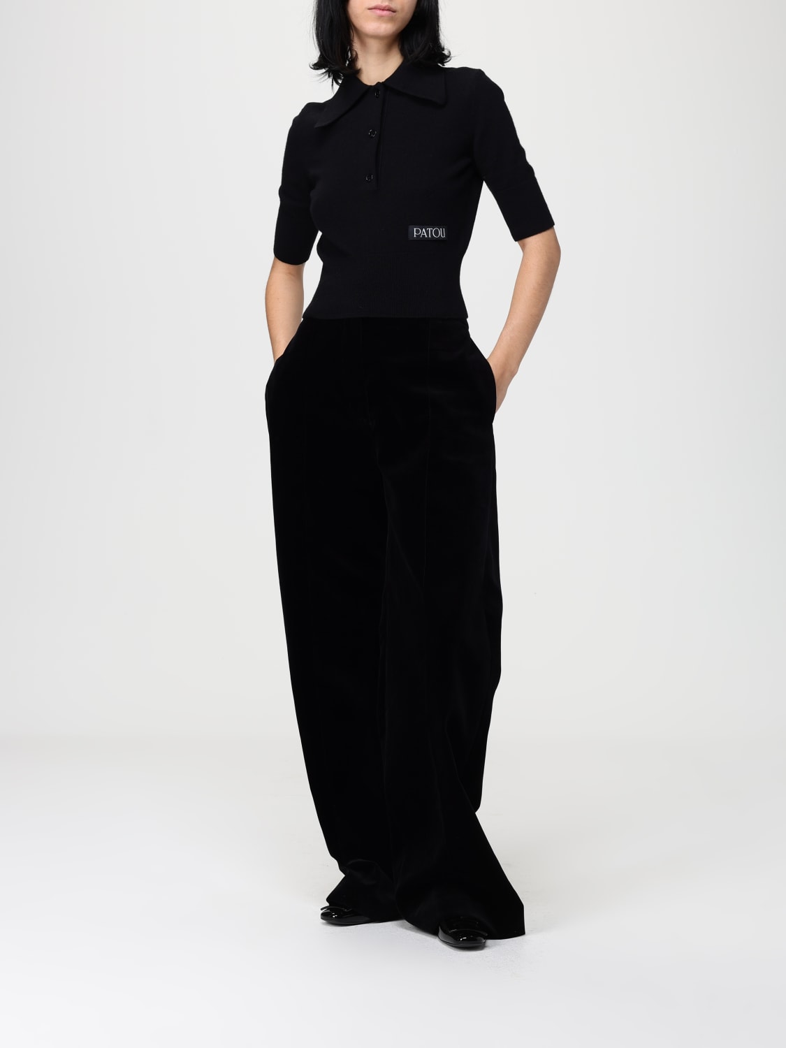 PATOU POLO: Pullover damen Patou, Schwarz - Img 2