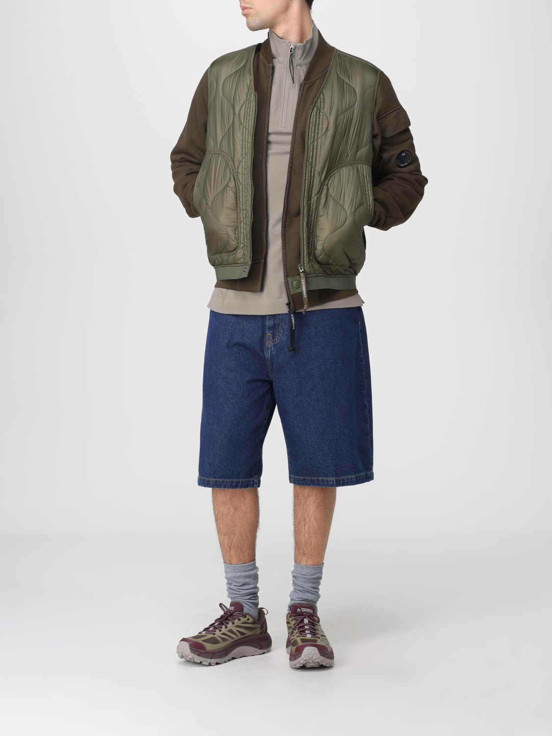 C.P. COMPANY SUIT VEST: Jacket men C.P. Company, Green - Img 2