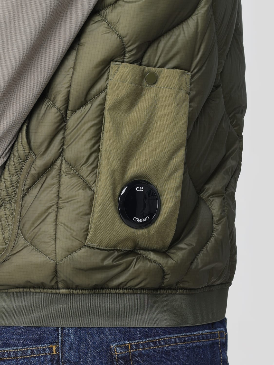 C.P. COMPANY SUIT VEST: Jacket men C.P. Company, Green - Img 5