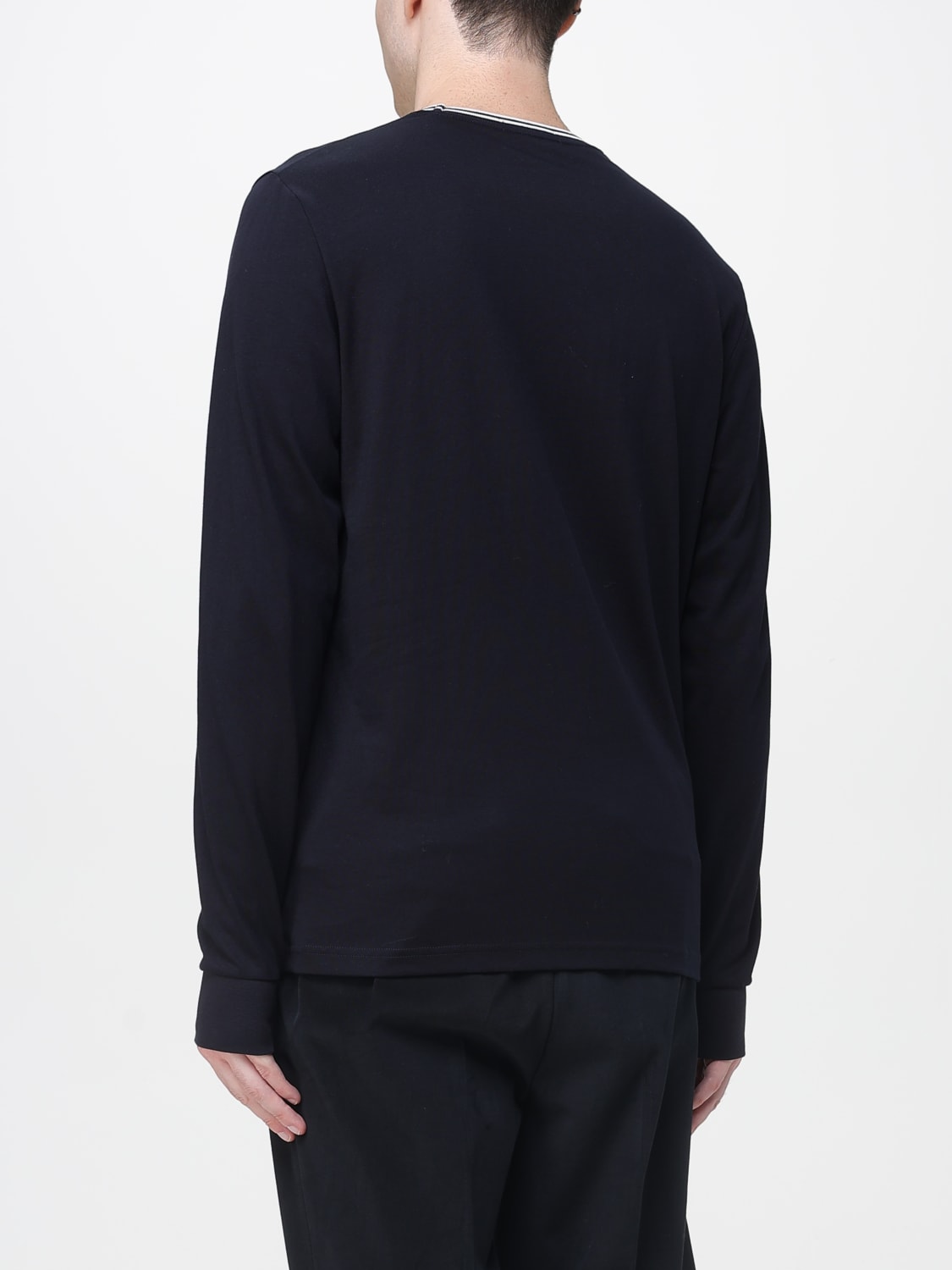 FRED PERRY ФУТБОЛКА: Футболка Мужское Fred Perry, Синий - Img 2