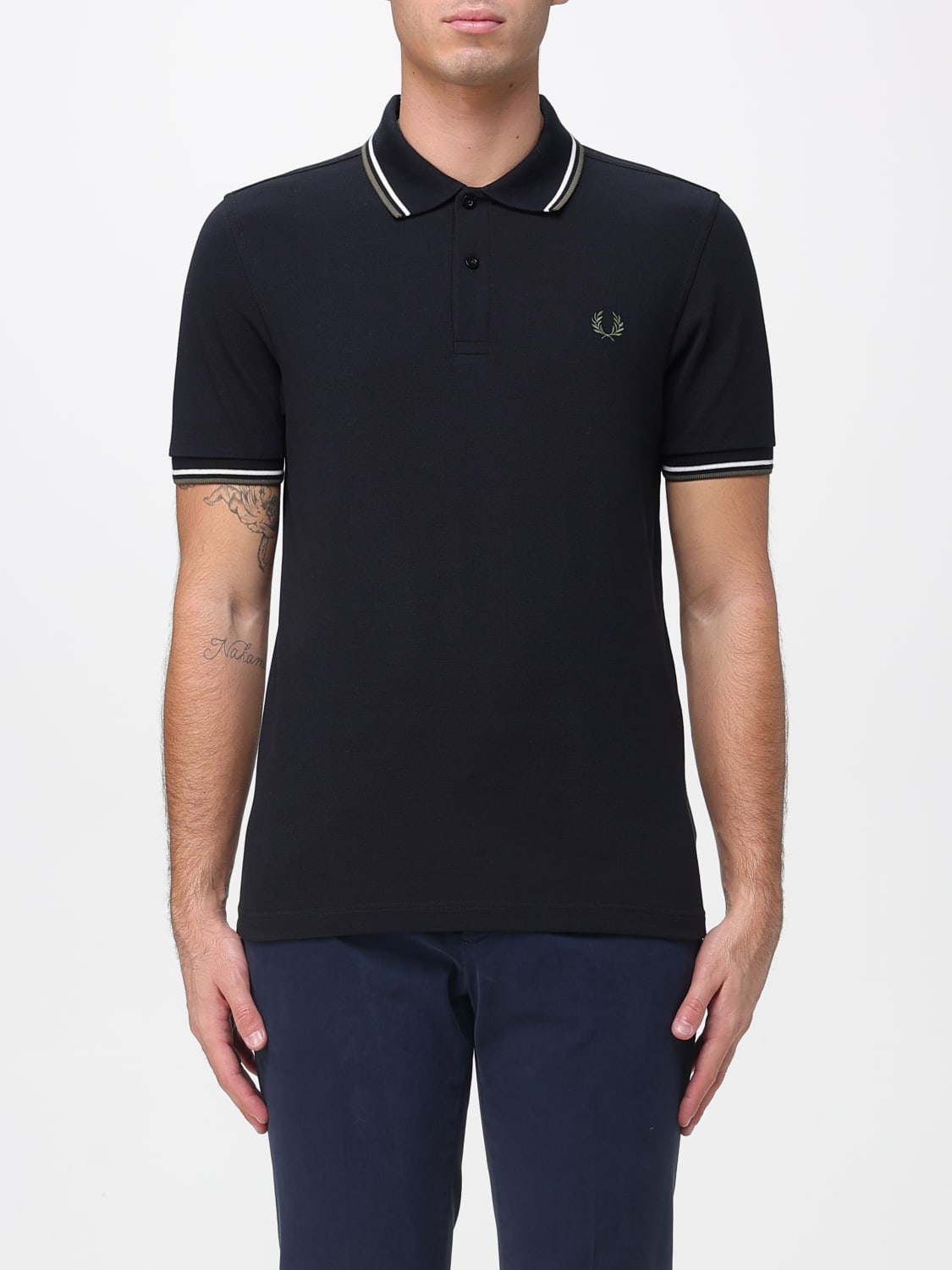 FRED PERRY POLO: T-shirt homme Fred Perry, Noir - Img 1