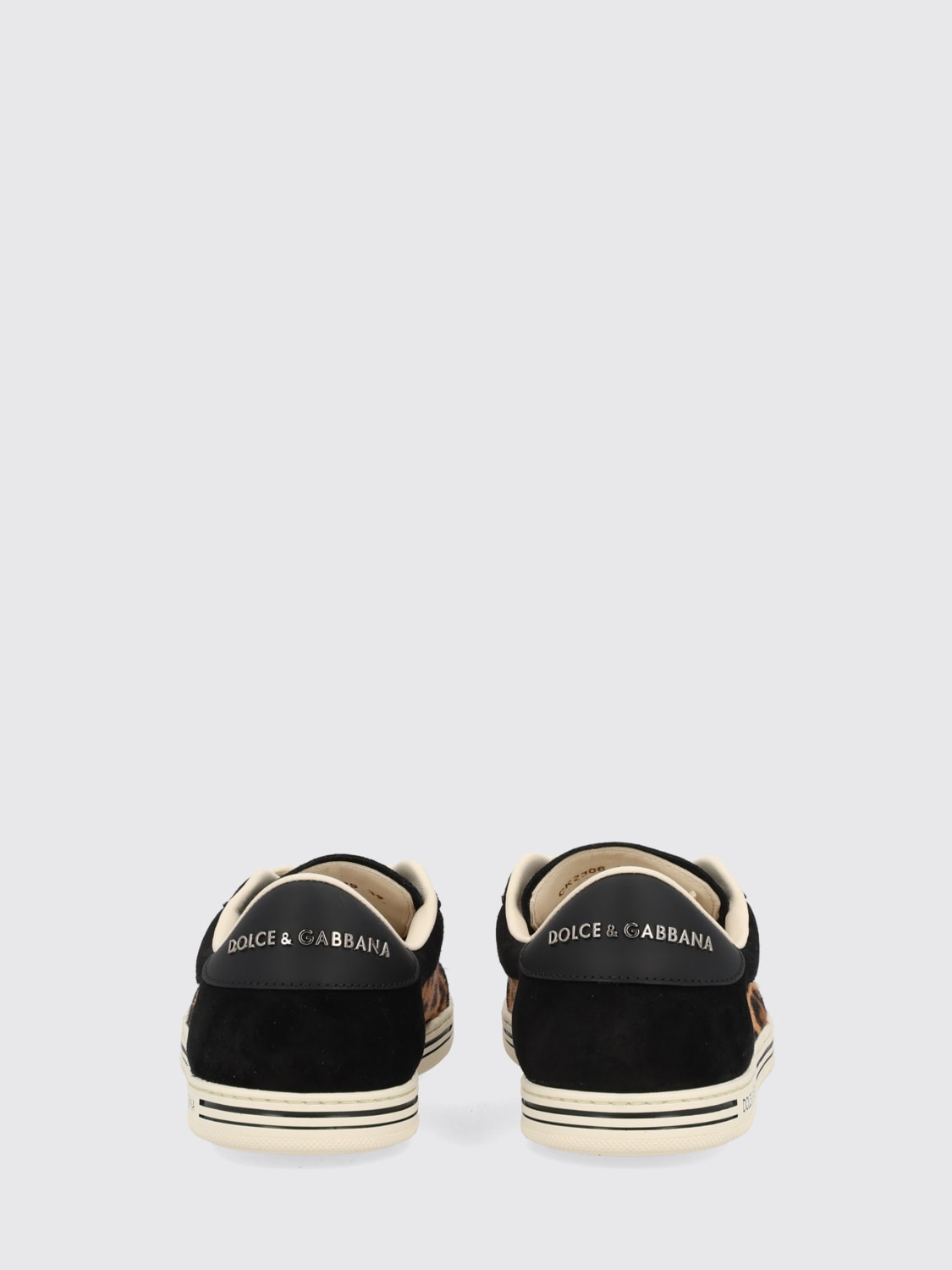 DOLCE & GABBANA 运动鞋: 运动鞋 女士 Dolce & Gabbana, 棕色 - Img 3