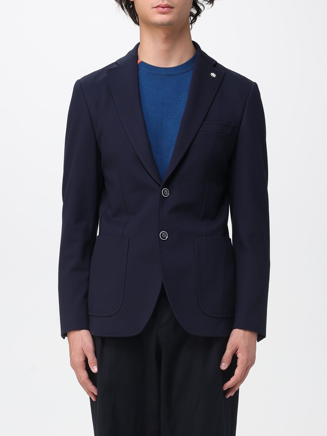 MANUEL RITZ JACKET: Jacket men Manuel Ritz, Blue - Img 1